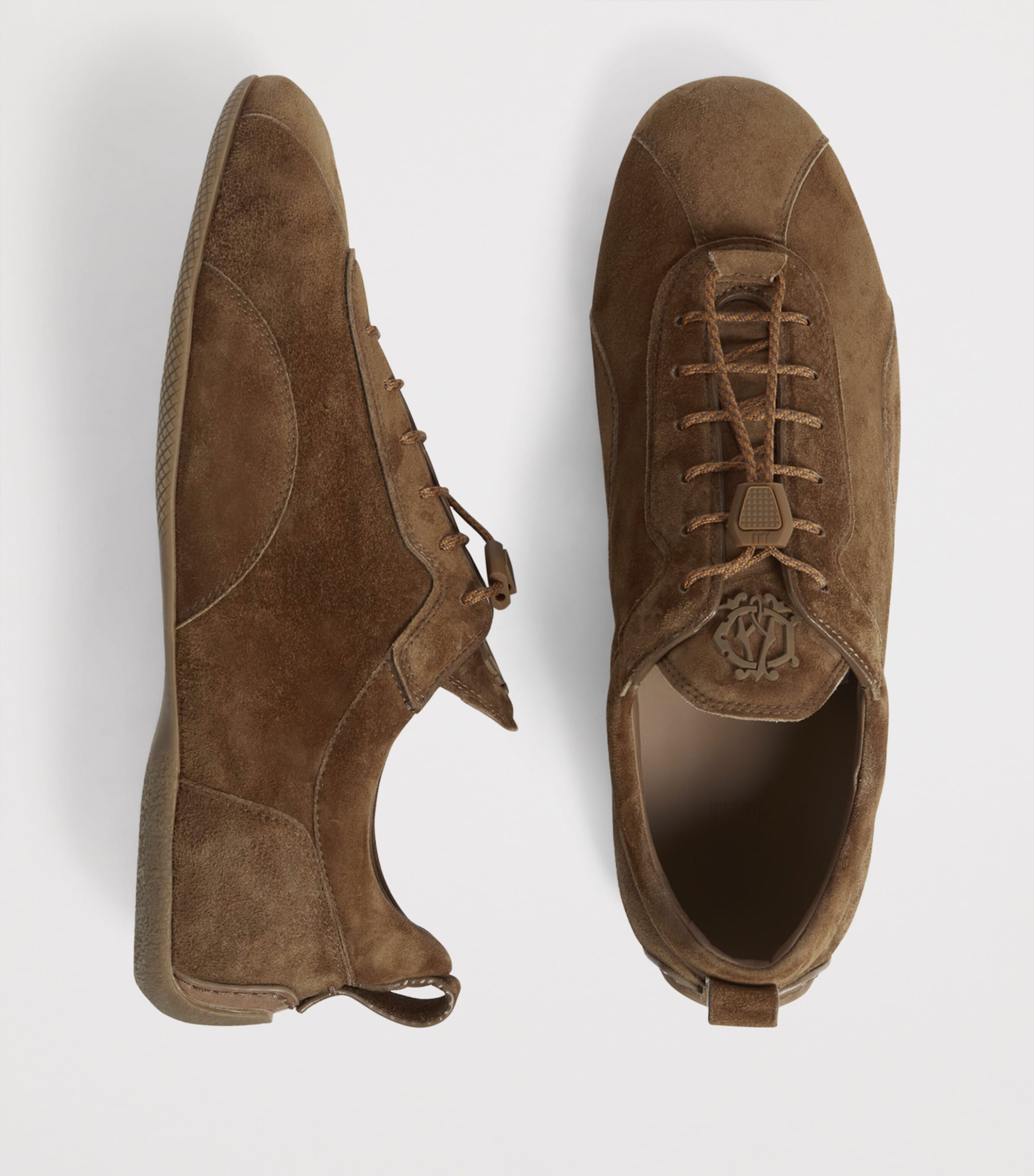 Suede Automotive Davies Sneakers 217GOLDEN BROWN Image 4