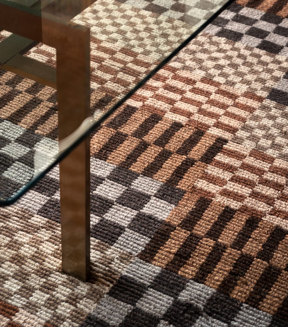 The Rug Company x Paul Smith Wool Axis Autumn Rug (275cm x 185cm) Multicoloured Image 4