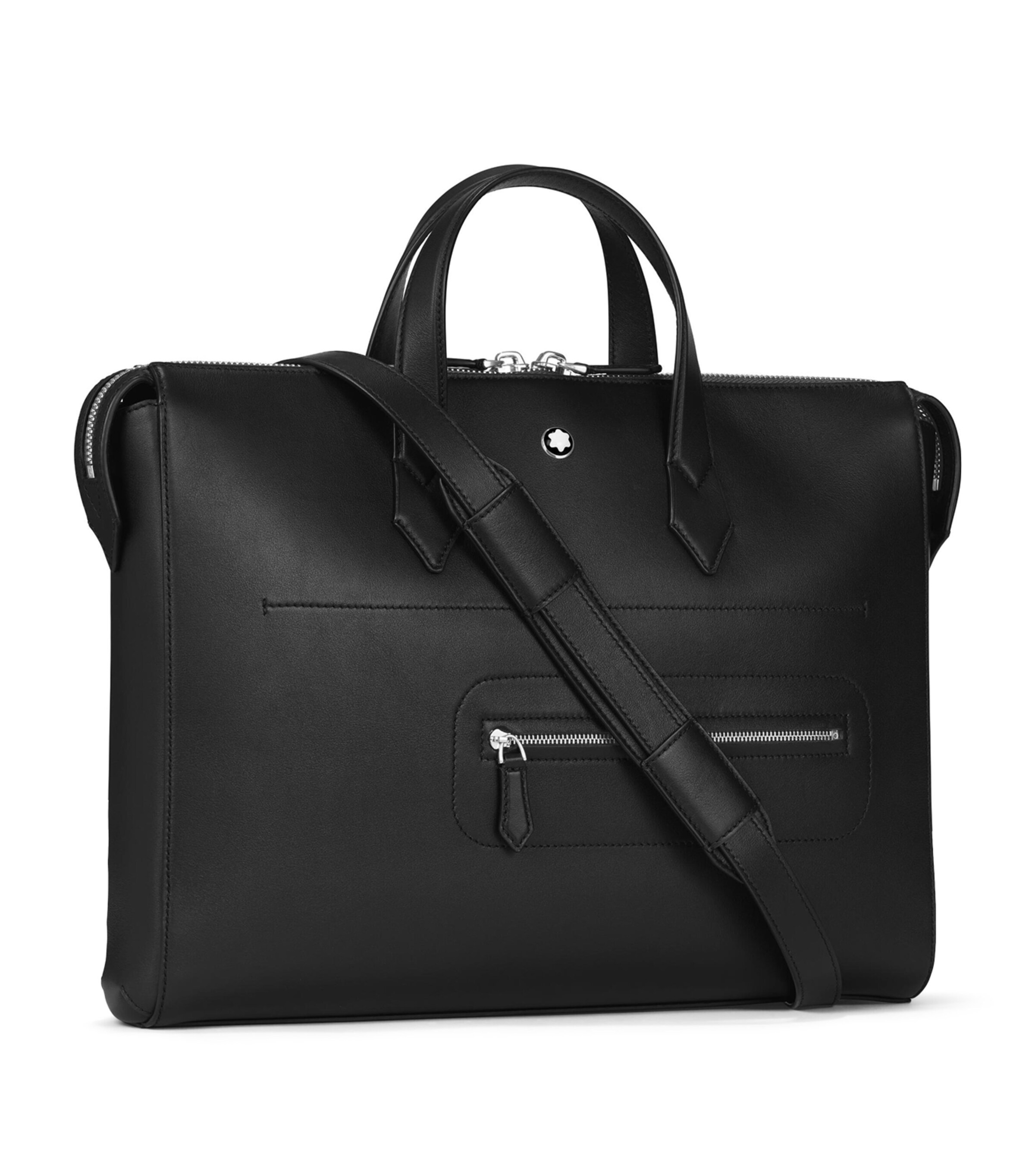 Leather Select Document Holder BLACK Image 3