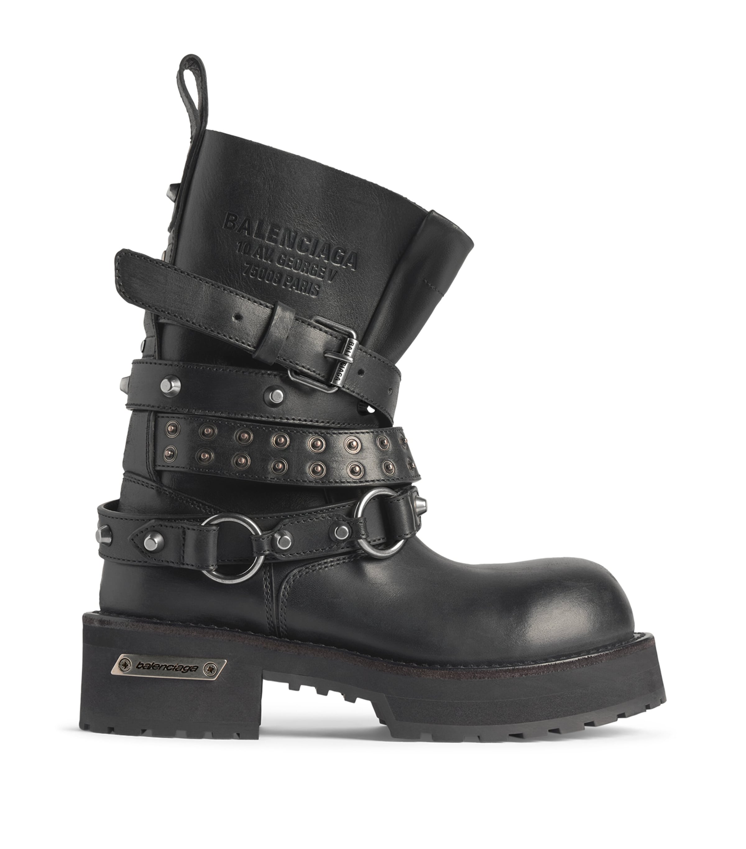 Balenciaga Calfskin Venom Biker Boots 20 Image 1