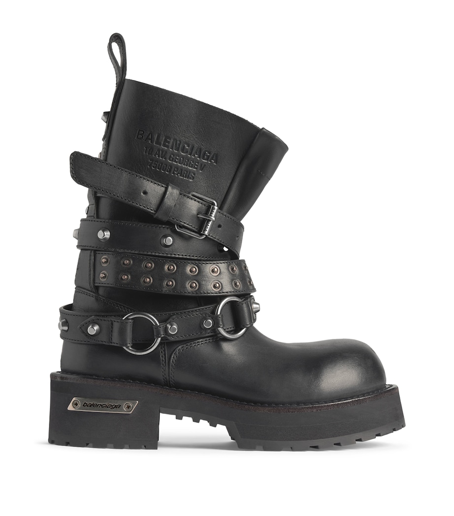 Balenciaga Calfskin Venom Biker Boots 20 Image 1