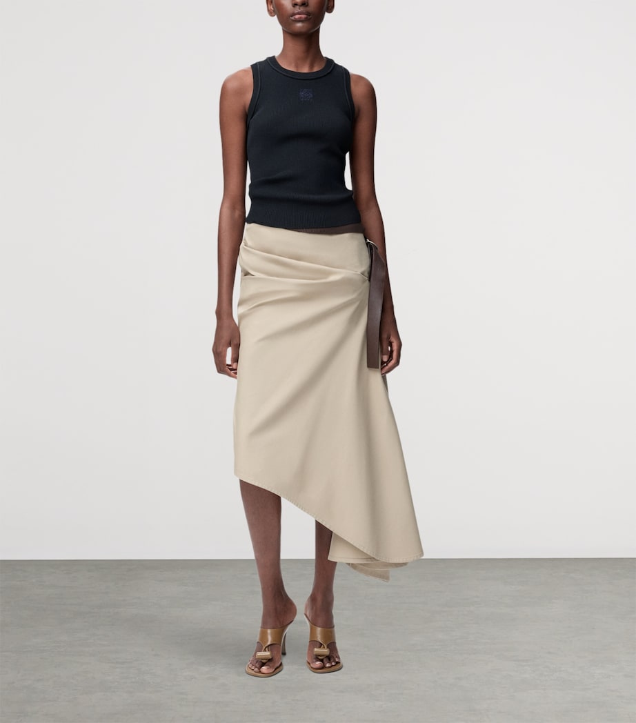 Anagram Tank Top BLACK Image 2