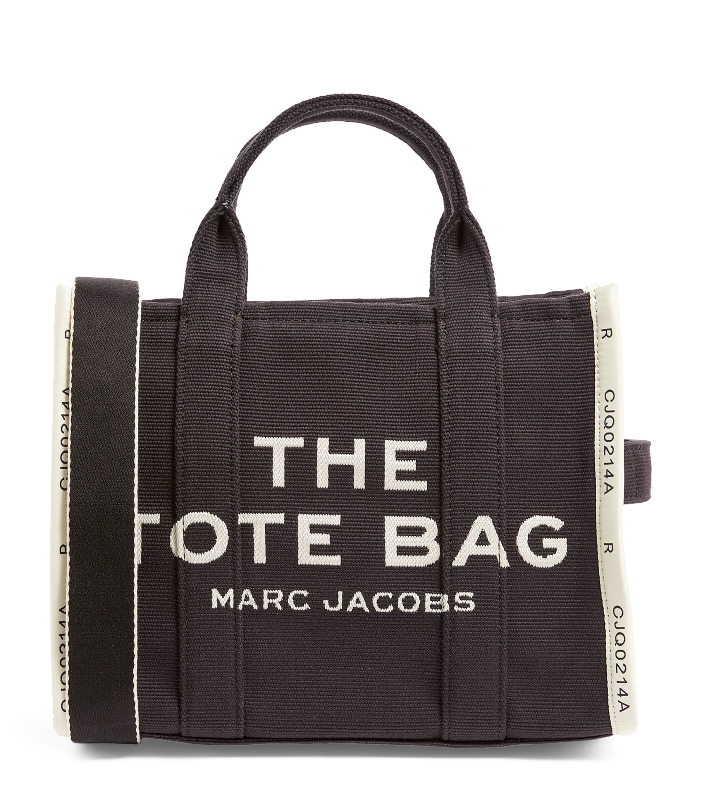 Marc Jacobs Logo The Tote Bag In Black