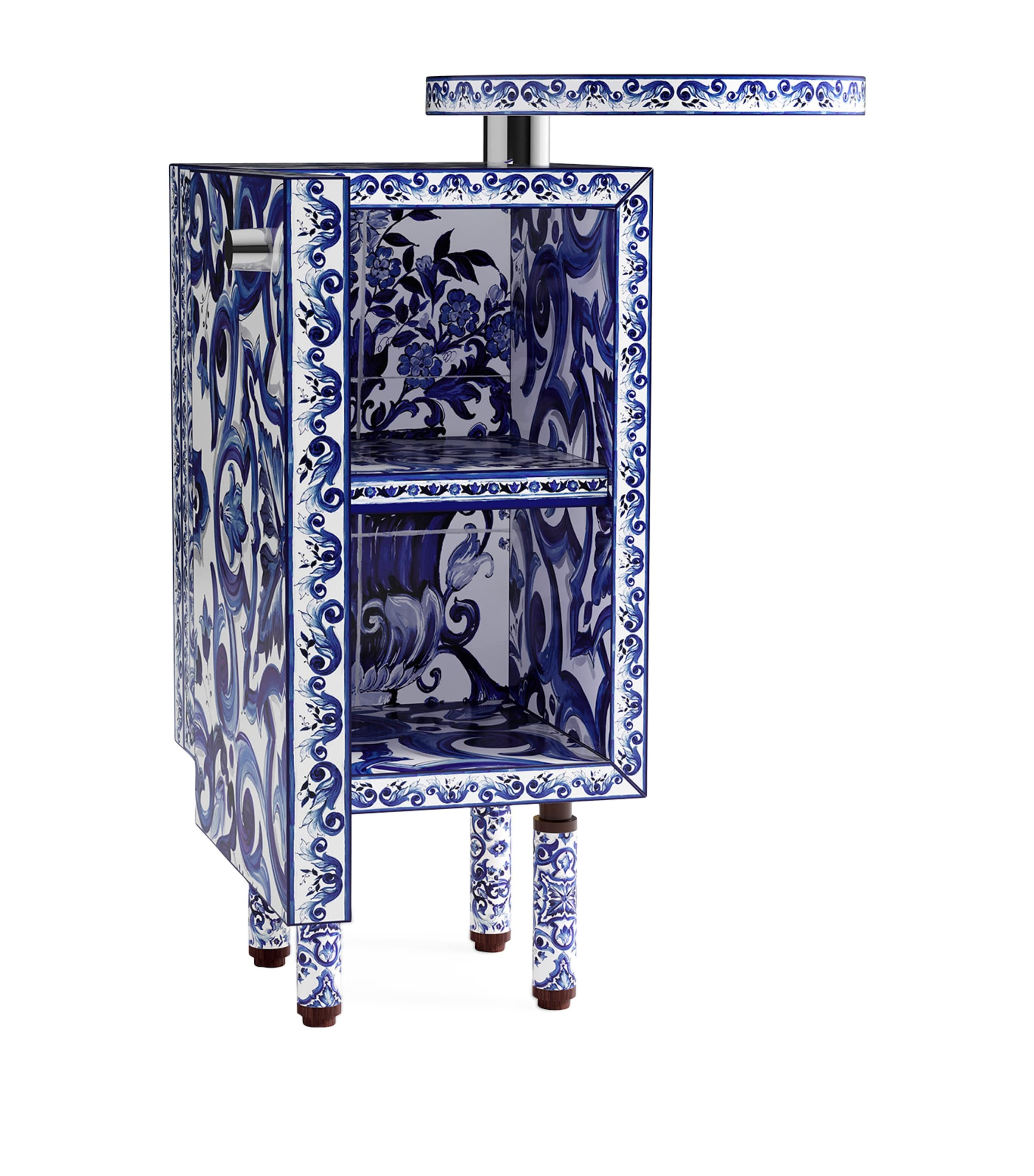 Trivia Swivelling Side Table BLU MEDITERRANEO Image 2