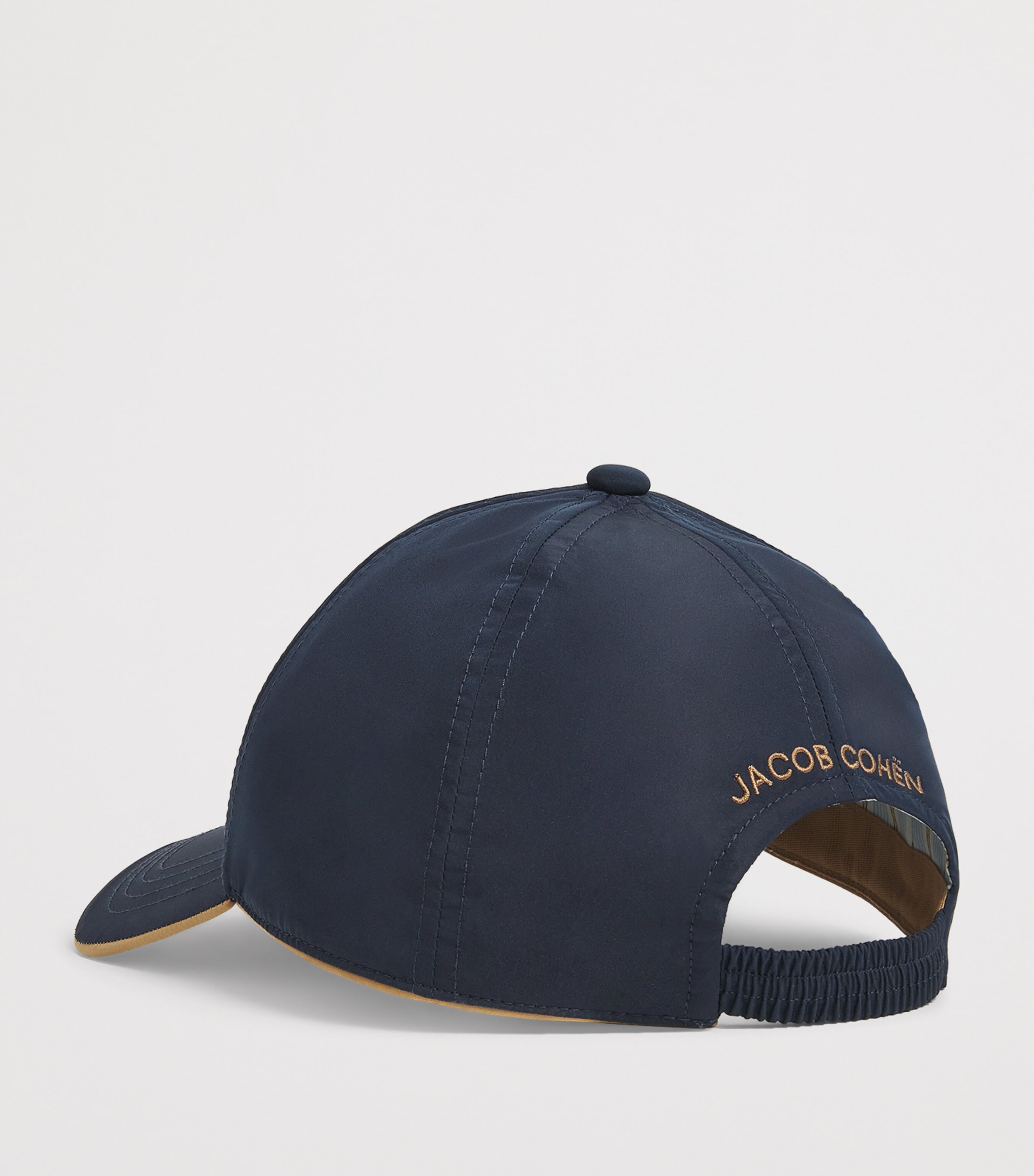 JACOB COHËN Nylon Logo Baseball Cap Navy Image 2