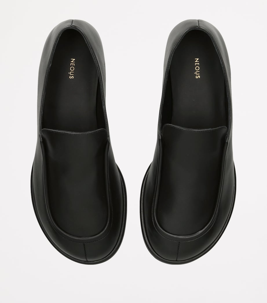 Leather Polaris Loafers BLACK Image 4