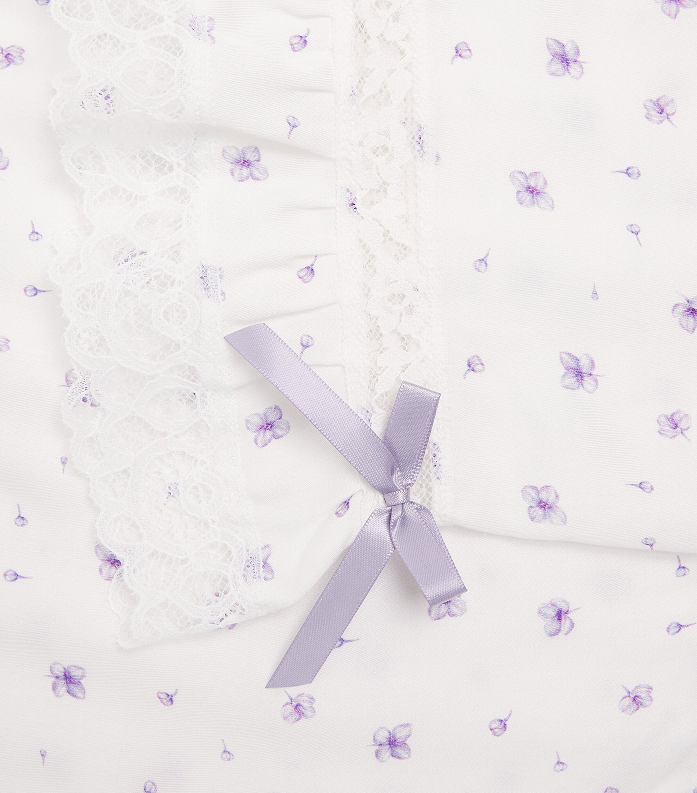 Lace-Trim Linda Pyjamas (2-14 Years) LILACS Image 4