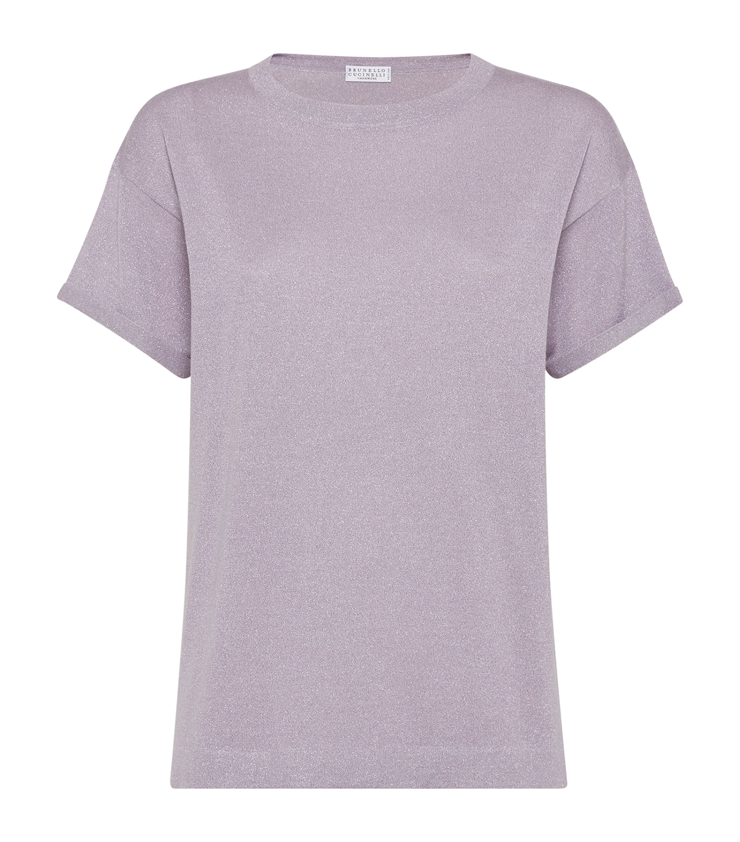 Brunello Cucinelli Cashmere-Silk-Blend T-Shirt | Harrods UK