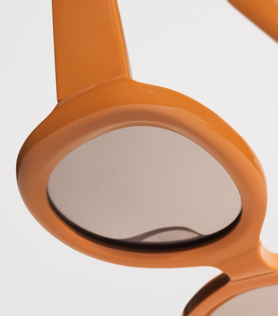 Round Sunglasses DESERT SAND Image 4