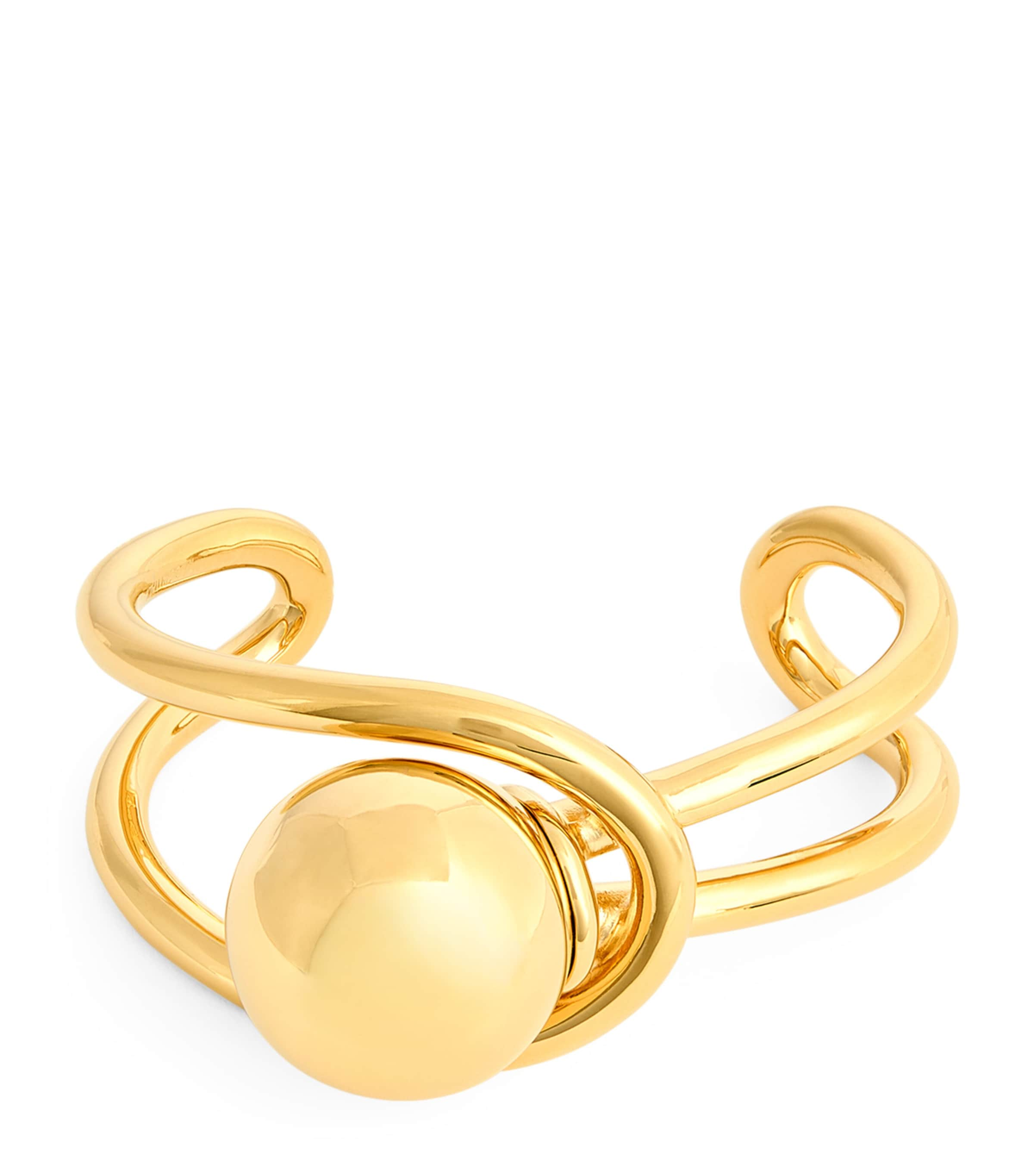 Jacquemus Le Nodo Rond Bracelet In Gold