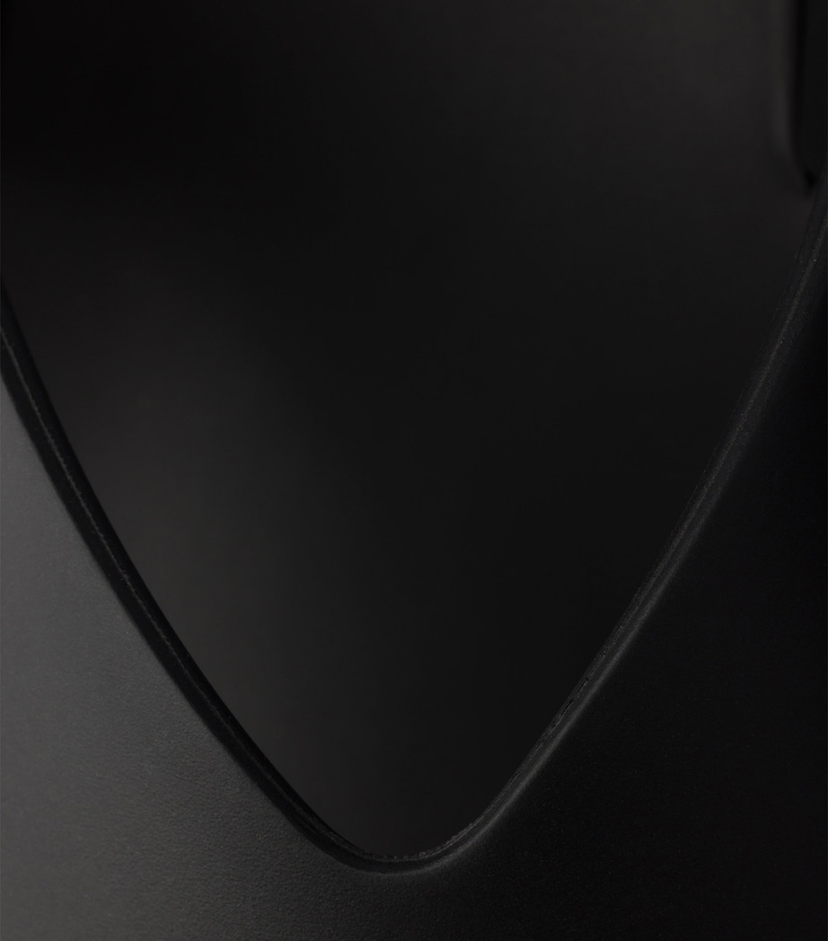 Prada Rubber Logo Thong Sandals Black Image 6