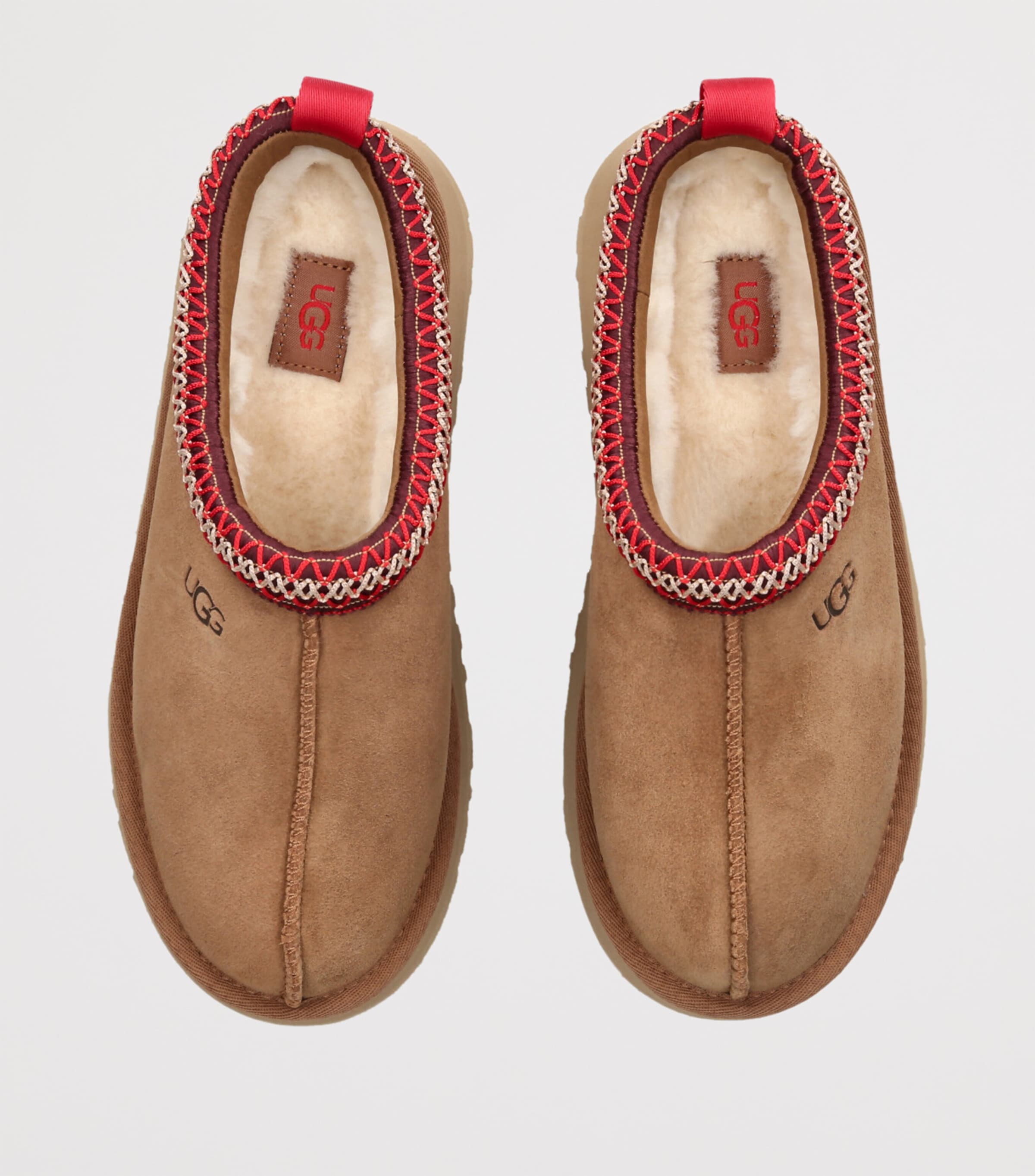 Suede Tazz II Slippers CHESTNUT Image 4