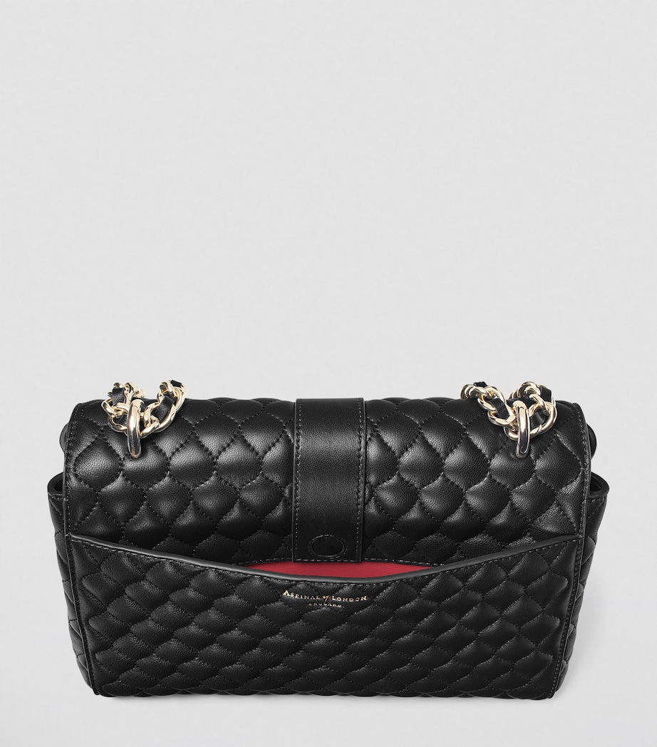 Large Lottie Shoulder Bag BLACK Image 4