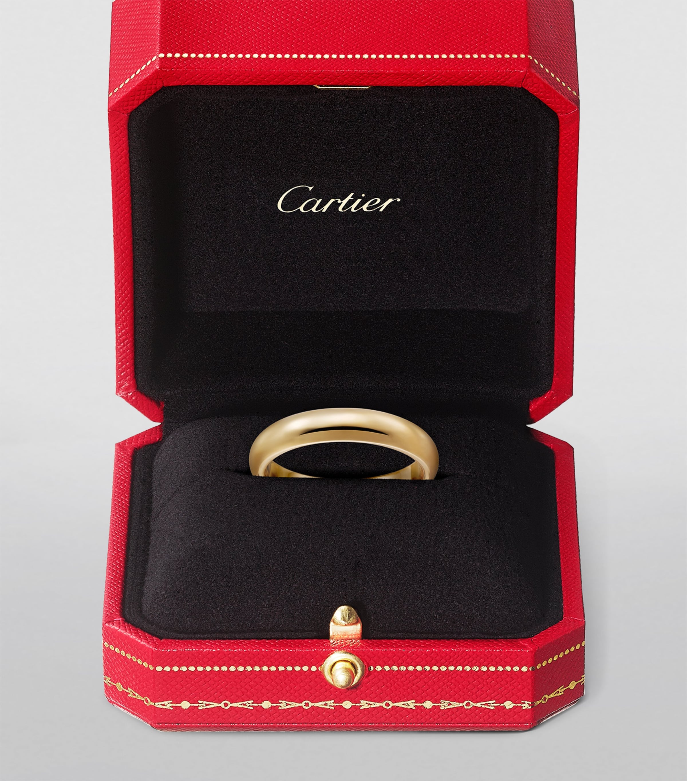 Cartier Yellow Gold 1895 Wedding Ring | Harrods UK Cartier Yellow Gold 1895 Wedding Ring | Harrods UK