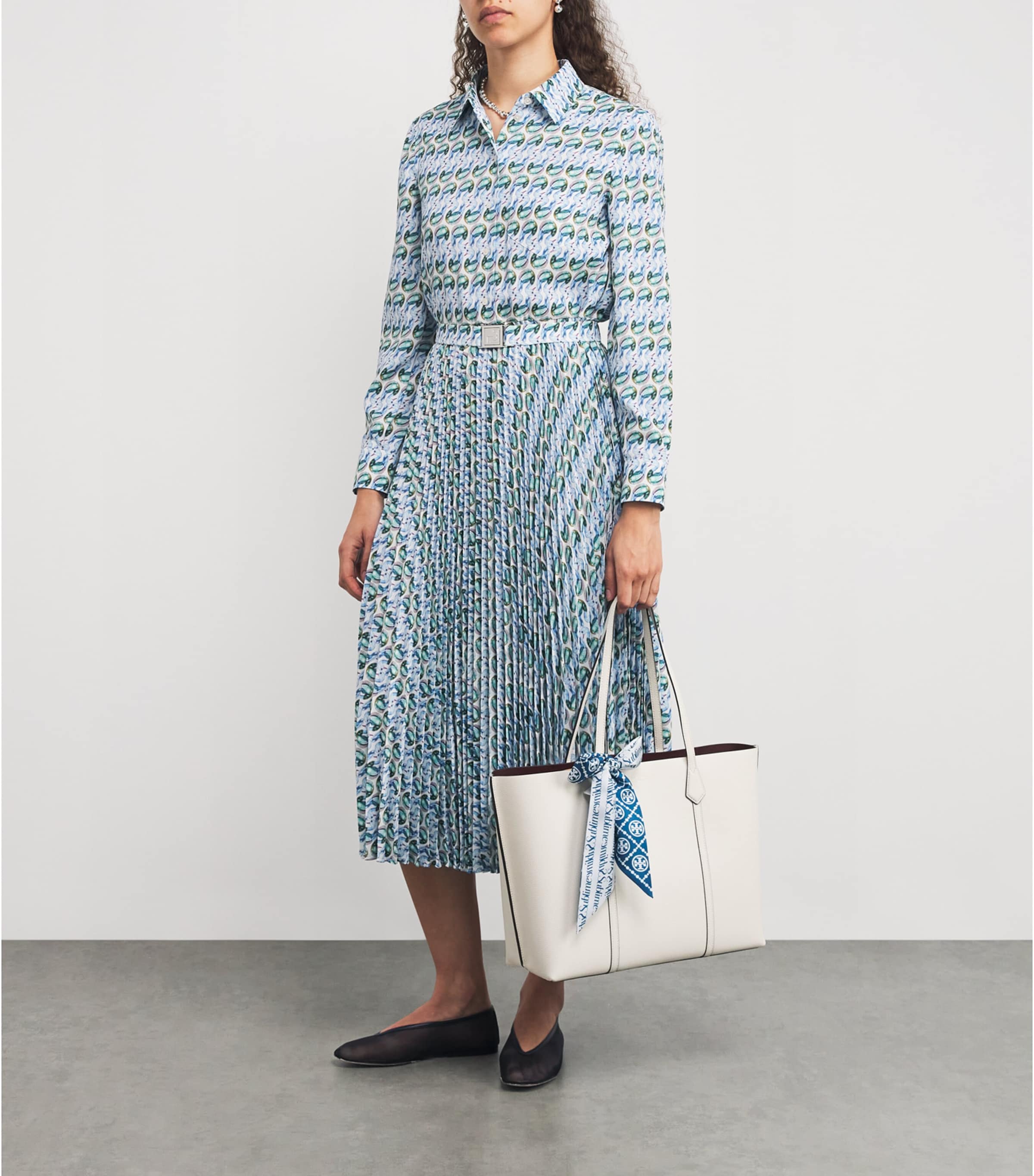 Tory Burch Graphic Print Shirt Dress | Harrods US
