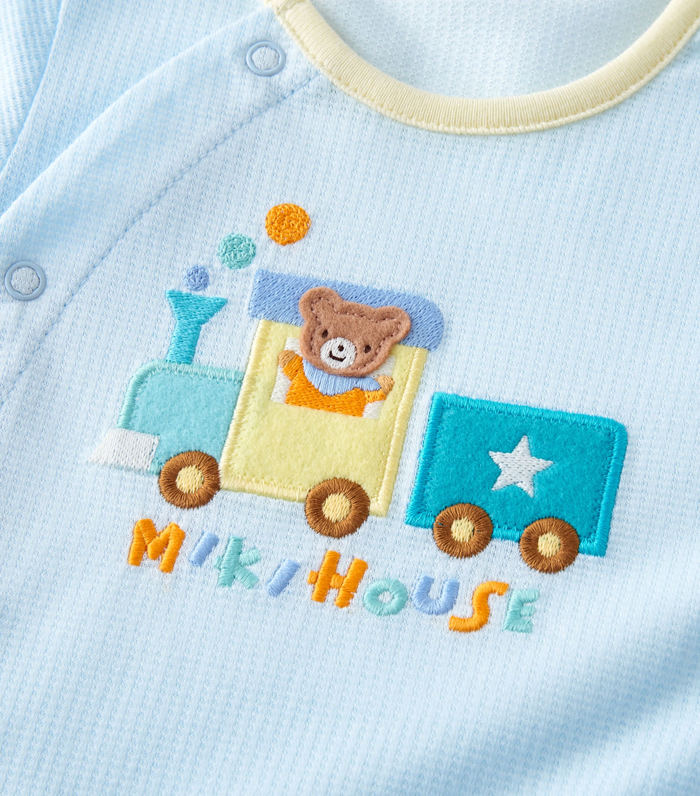 Miki House Embroidered Convertible Playsuit (One Size) Image 6
