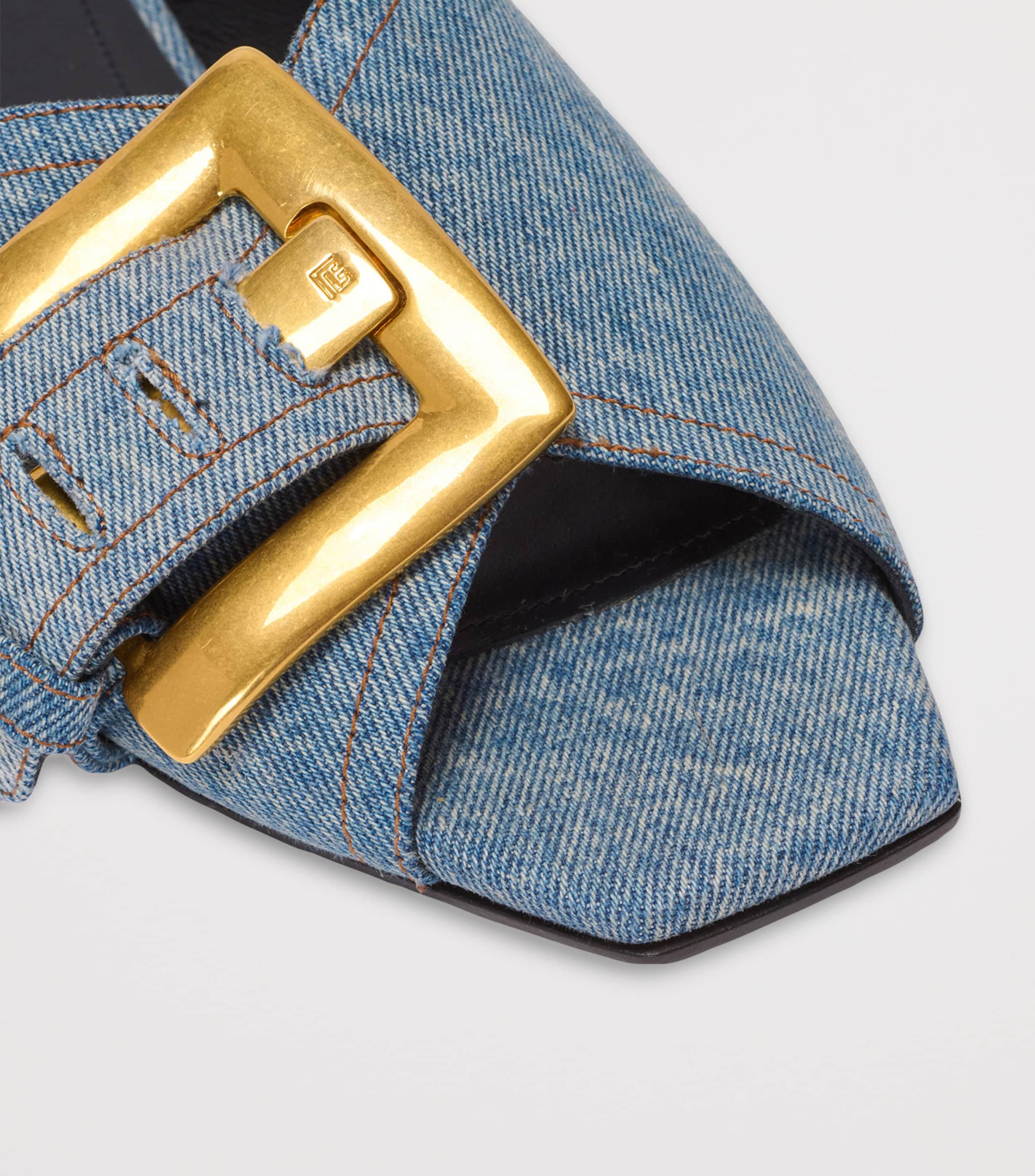 Denim Anthem Sandals 6FF BLEU JEAN Image 9