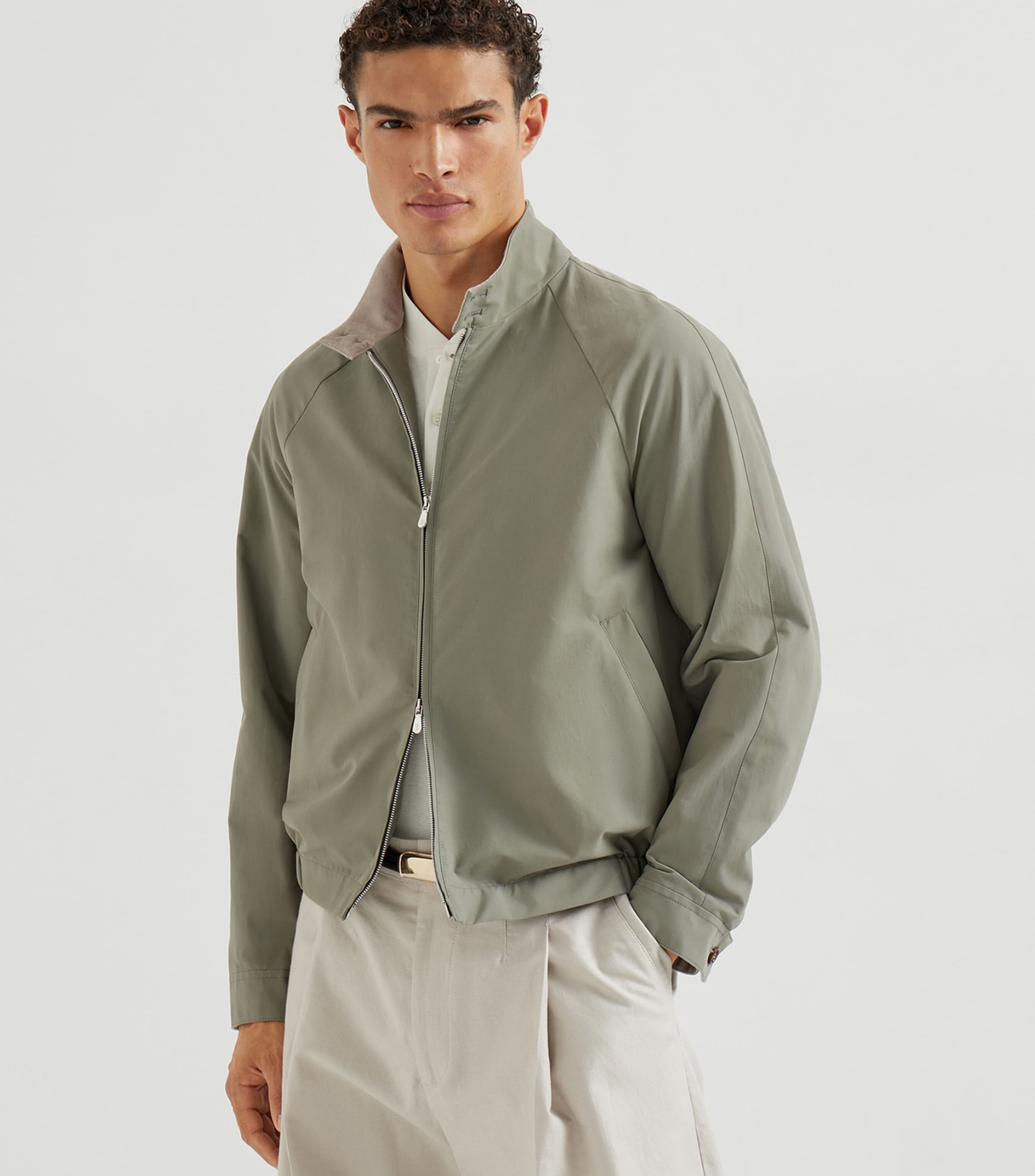Cotton-Blend Water-Resistant Jacket CXA70 Image 2