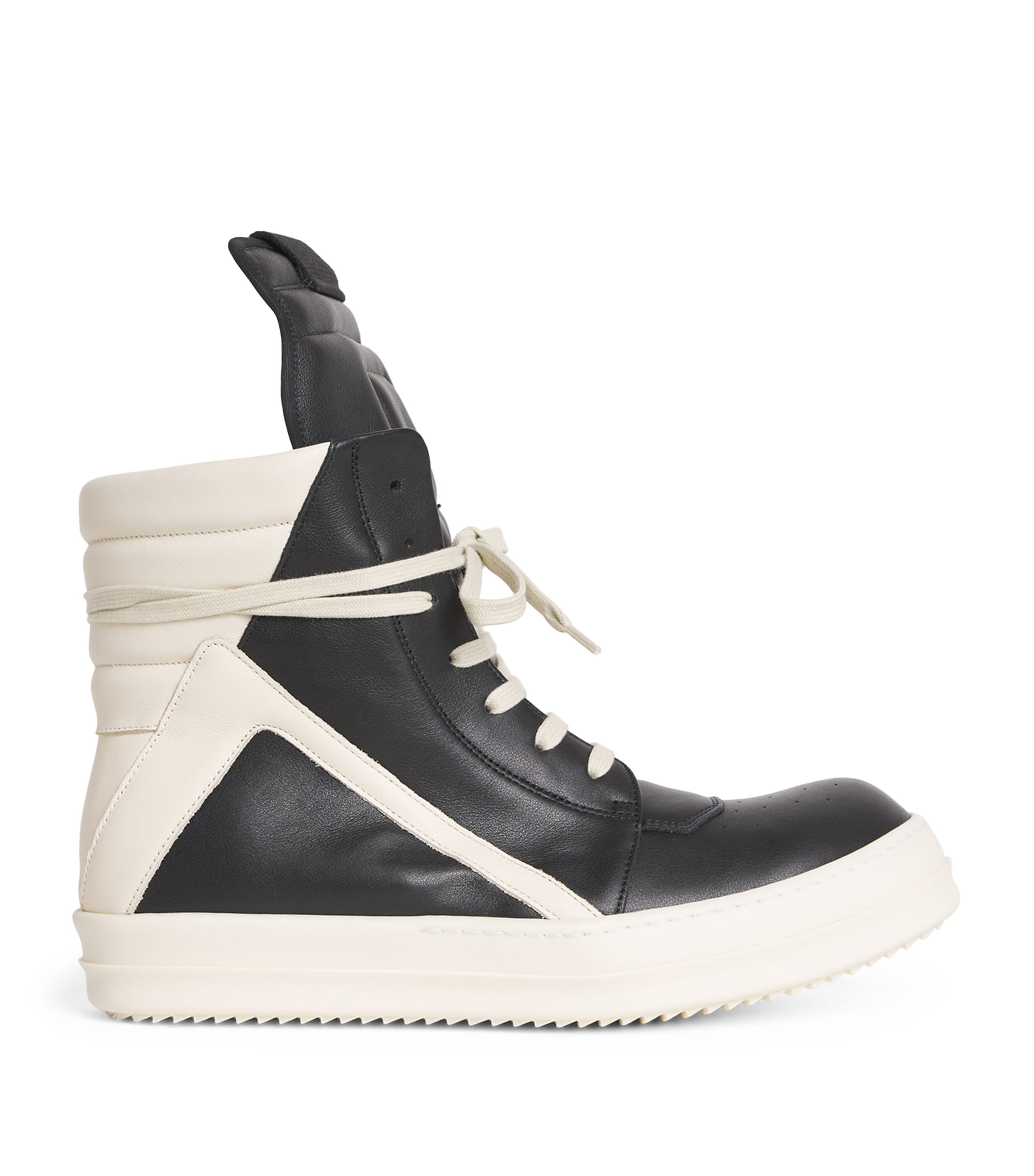 Leather Geobasket High-Top Sneakers BLACK/MILK/MILK/ 911 Image 1