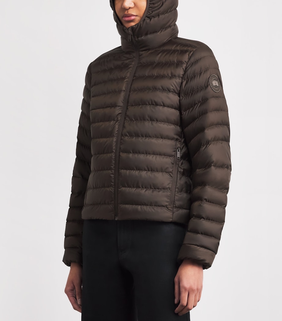 Canada Goose Womens Quilted Aethera Hooded Jacket Terra Image 4