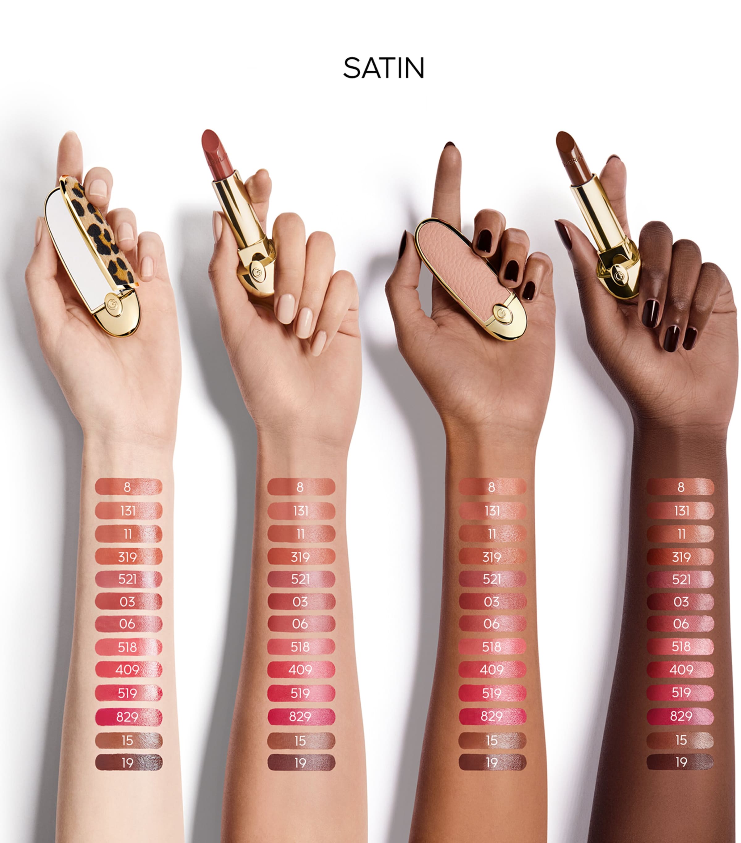 Rouge G Ultra-Care Satin Lipstick - Refill 03 NUDE INTENSE Image 4