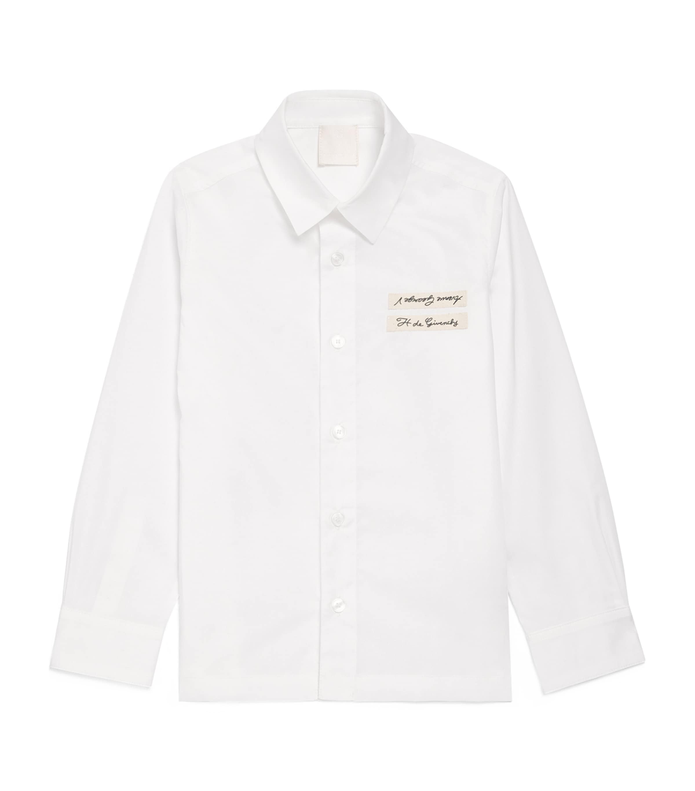 Givenchy Kids' Pocket-detail Shirt In White