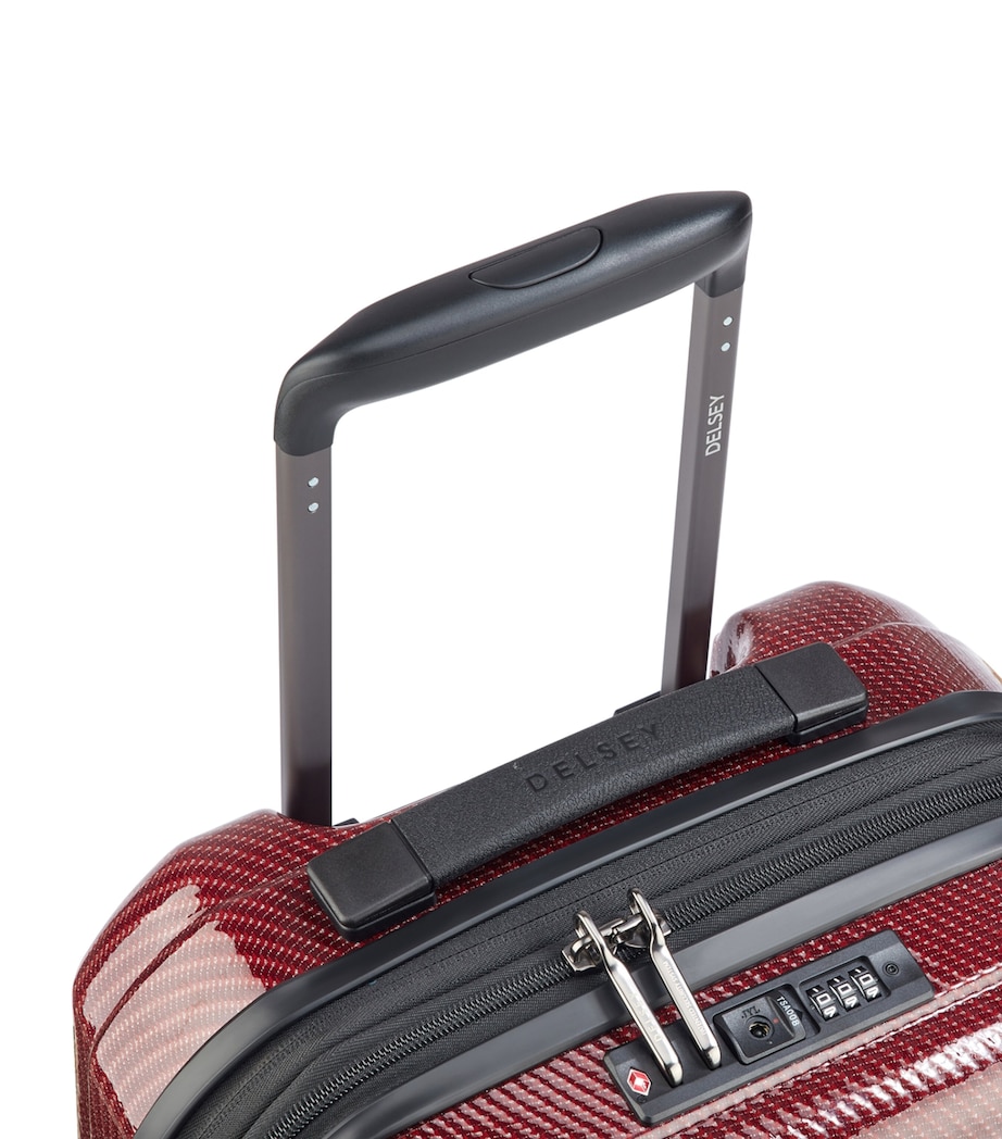 Delsey Helium Ultimate Spinner Cabin Suitcase (55cm) Burgundy Image 6