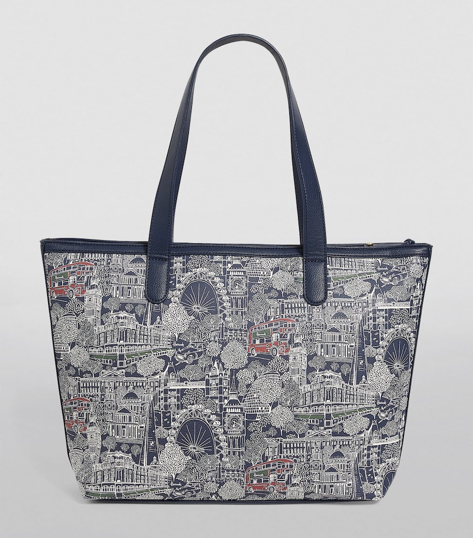 Harrods Landmarks Shoulder Bag Green Image 4