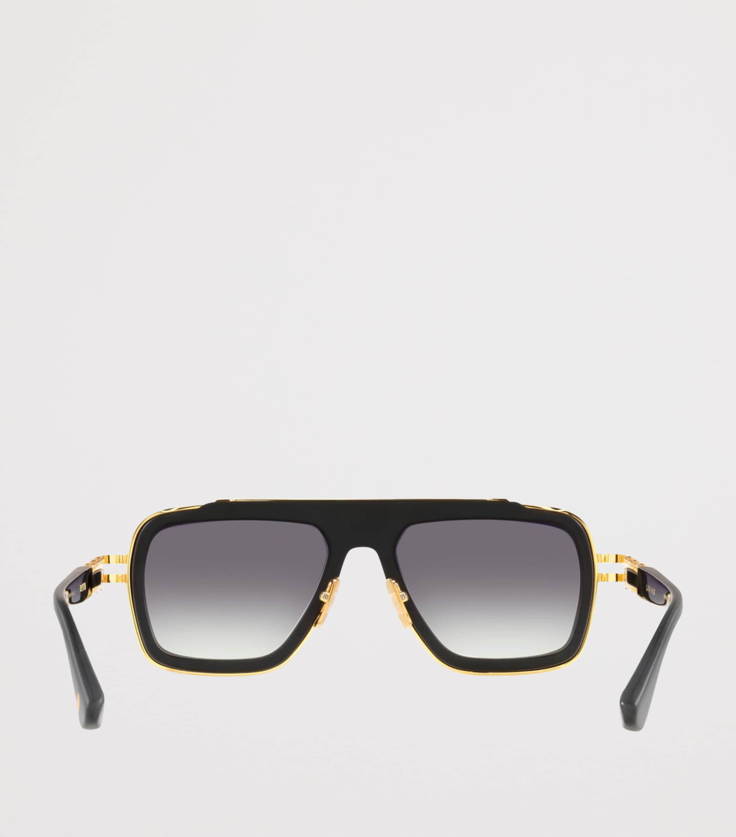 DITA LXN Evo Rectangle Sunglasses Black Image 4