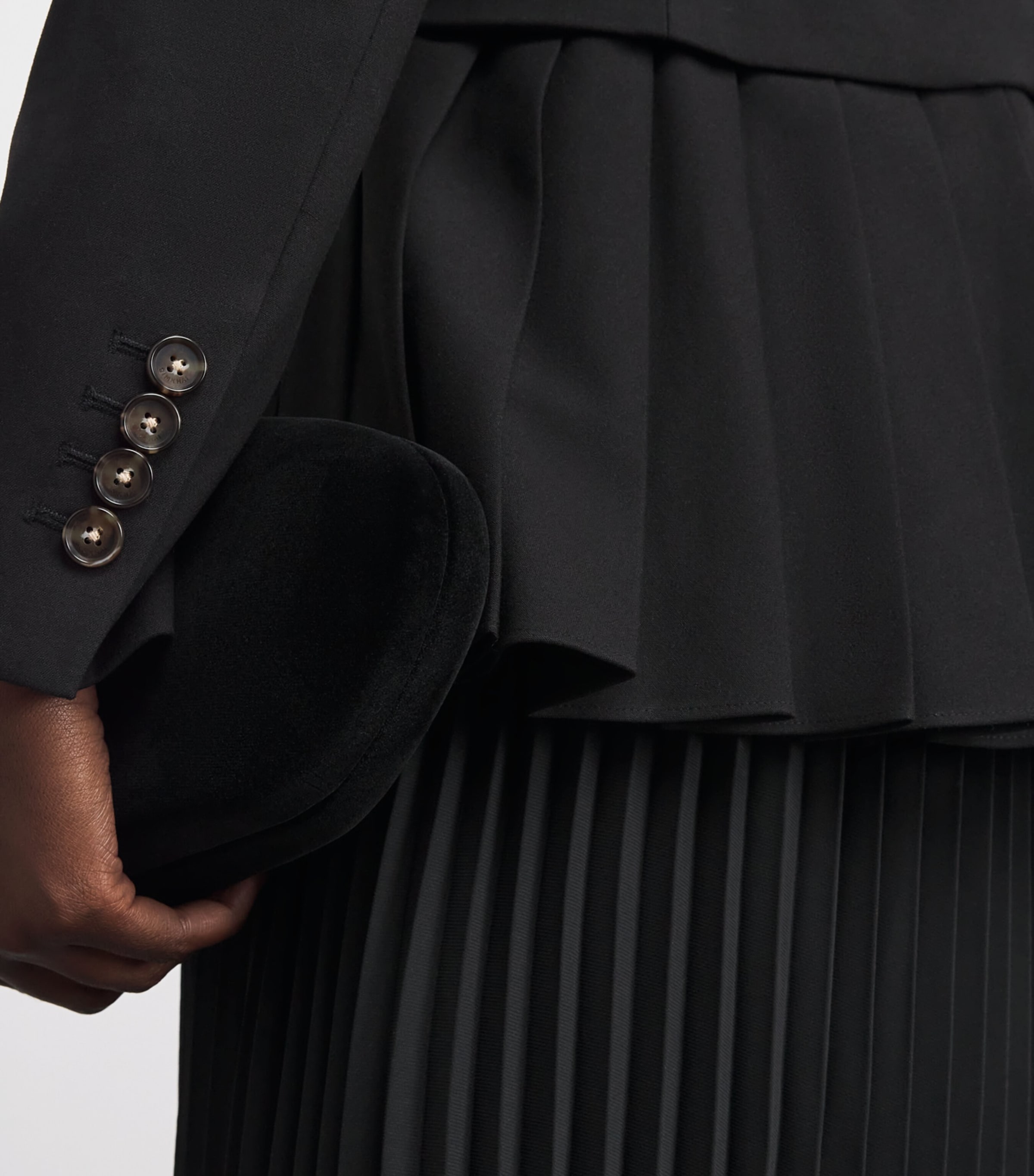 Alexandra Blazer Midi Dress BLACK Image 6