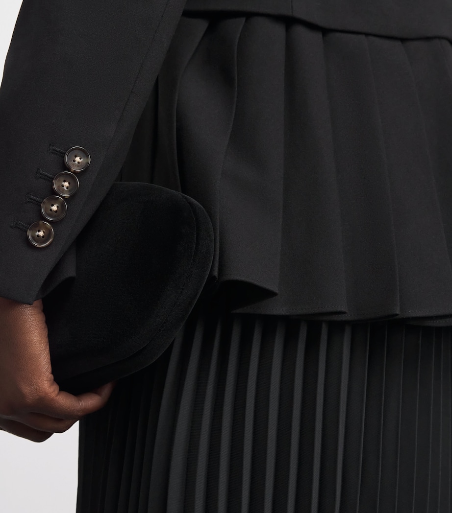 Alexandra Blazer Midi Dress BLACK Image 6