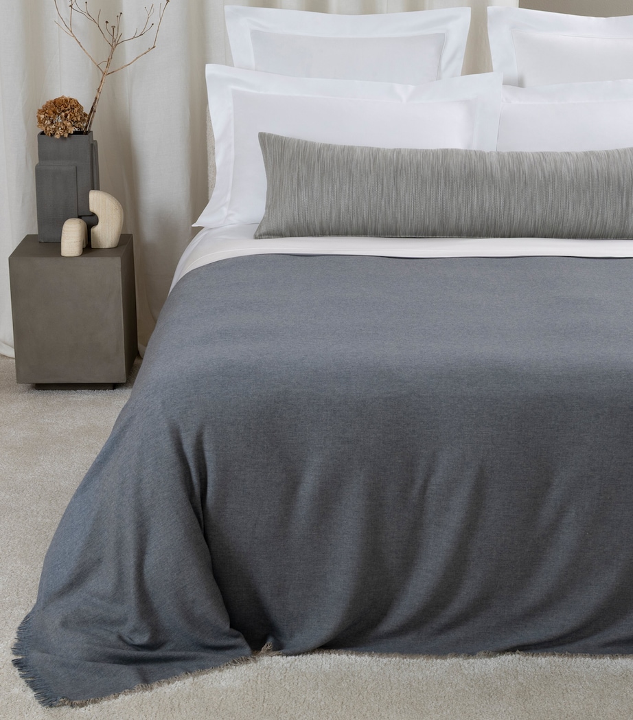 Frette Lounge Decorative Cushion Cover (40cm x 140cm) Warm Grey Image 3