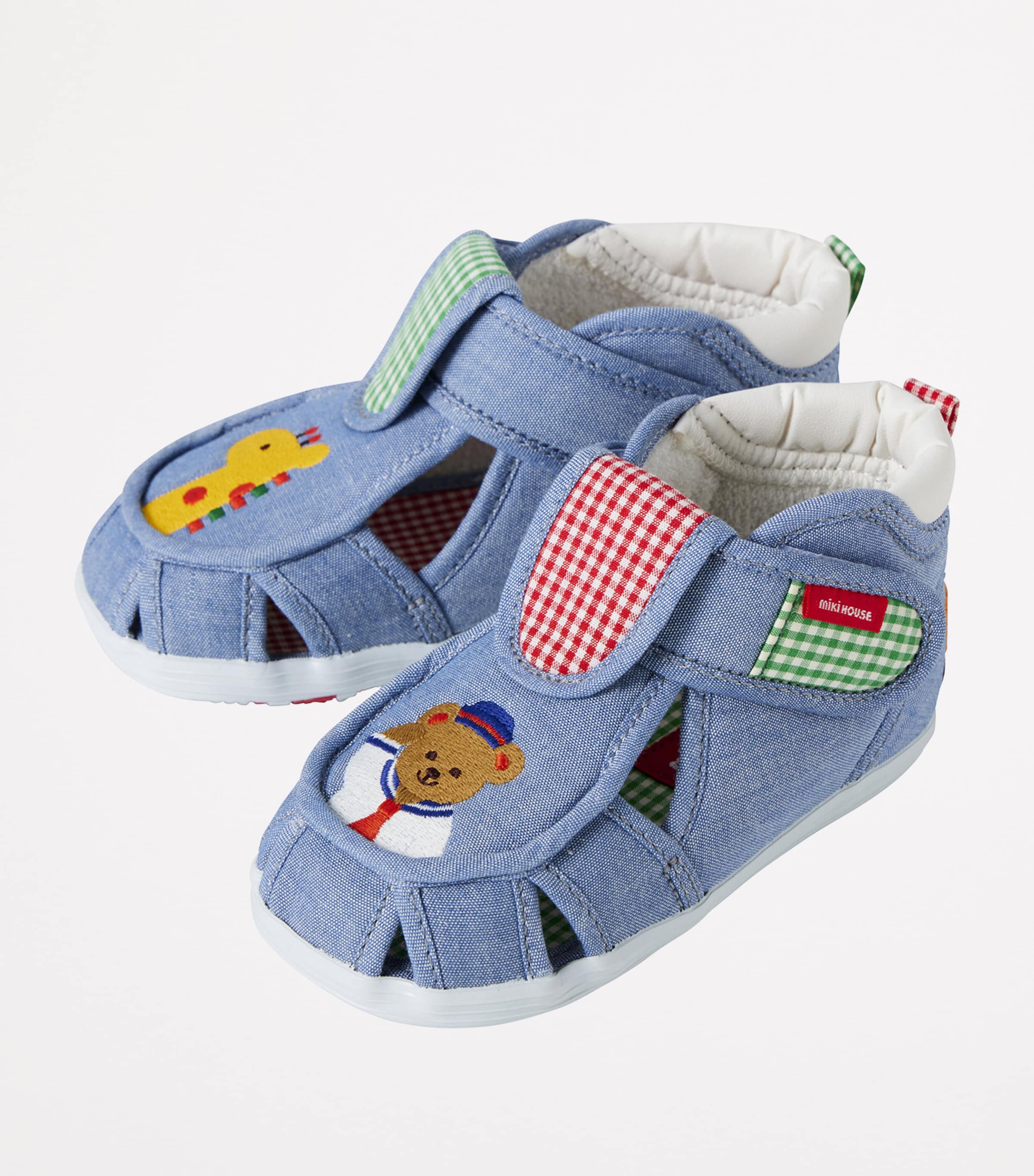 Asymmetric Embroidered Sandals 3 Image 2