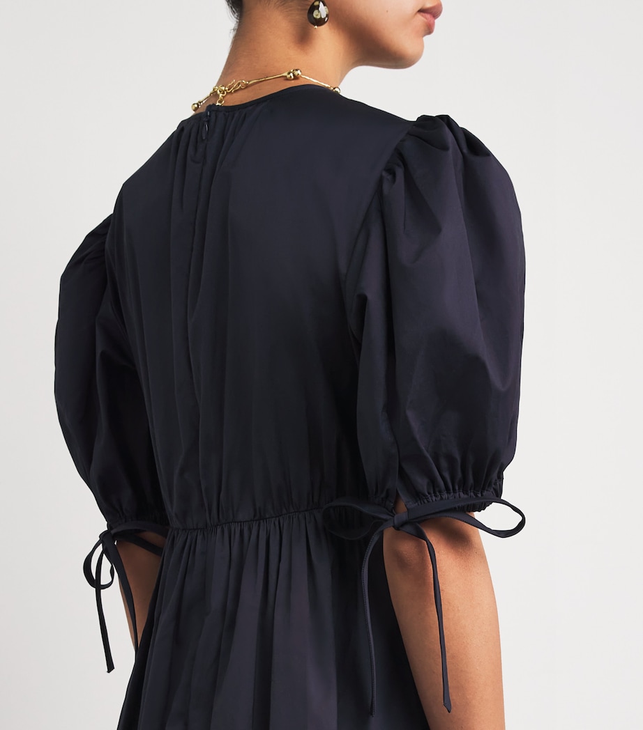 Short-Sleeve Collage Midi Dress MIDNIGHT Image 5