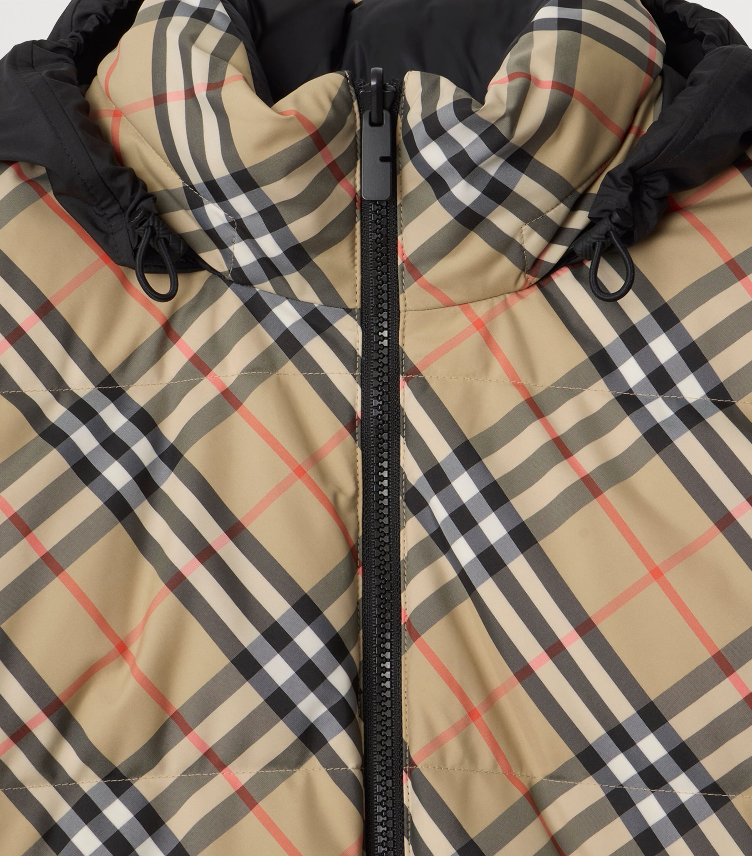 Down Reversible Puffer Jacket SAND IP CHECK Image 5