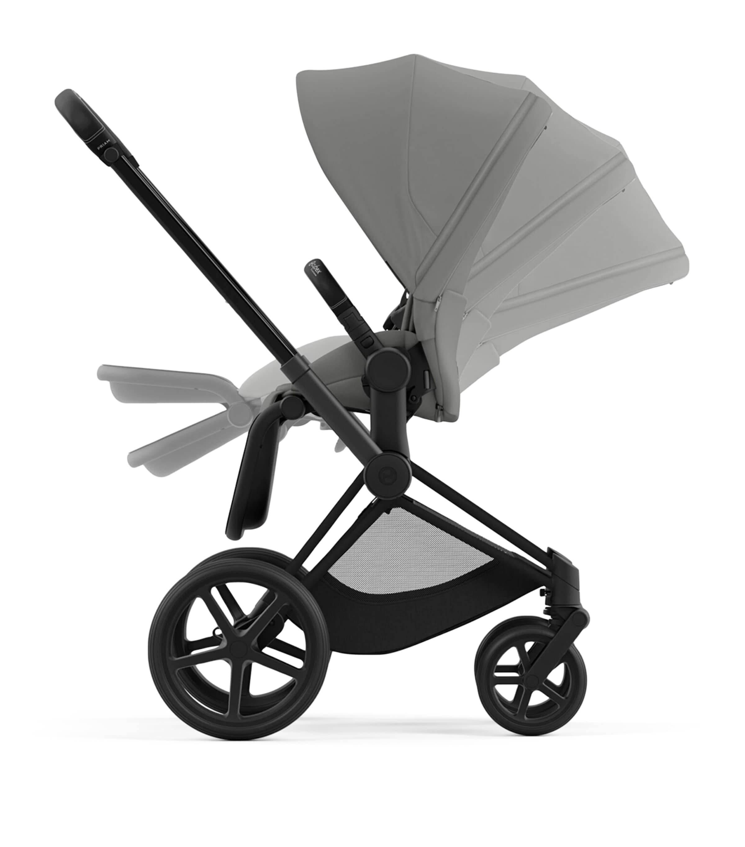 Cybex PRIAM Pushchair Seat Pack - Mirage Grey Mirage Grey Image 2