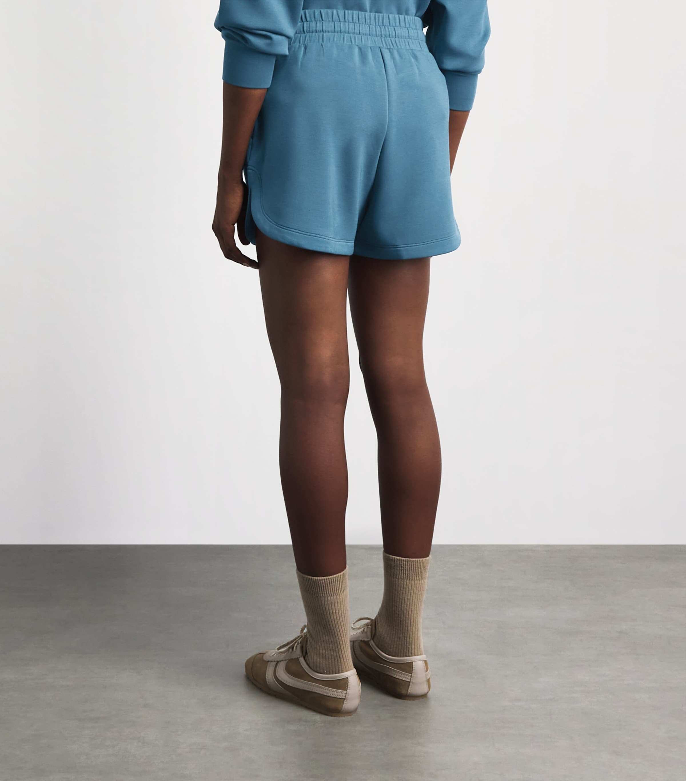 Varley Womens Coulter Shorts Mallard Blue Image 5