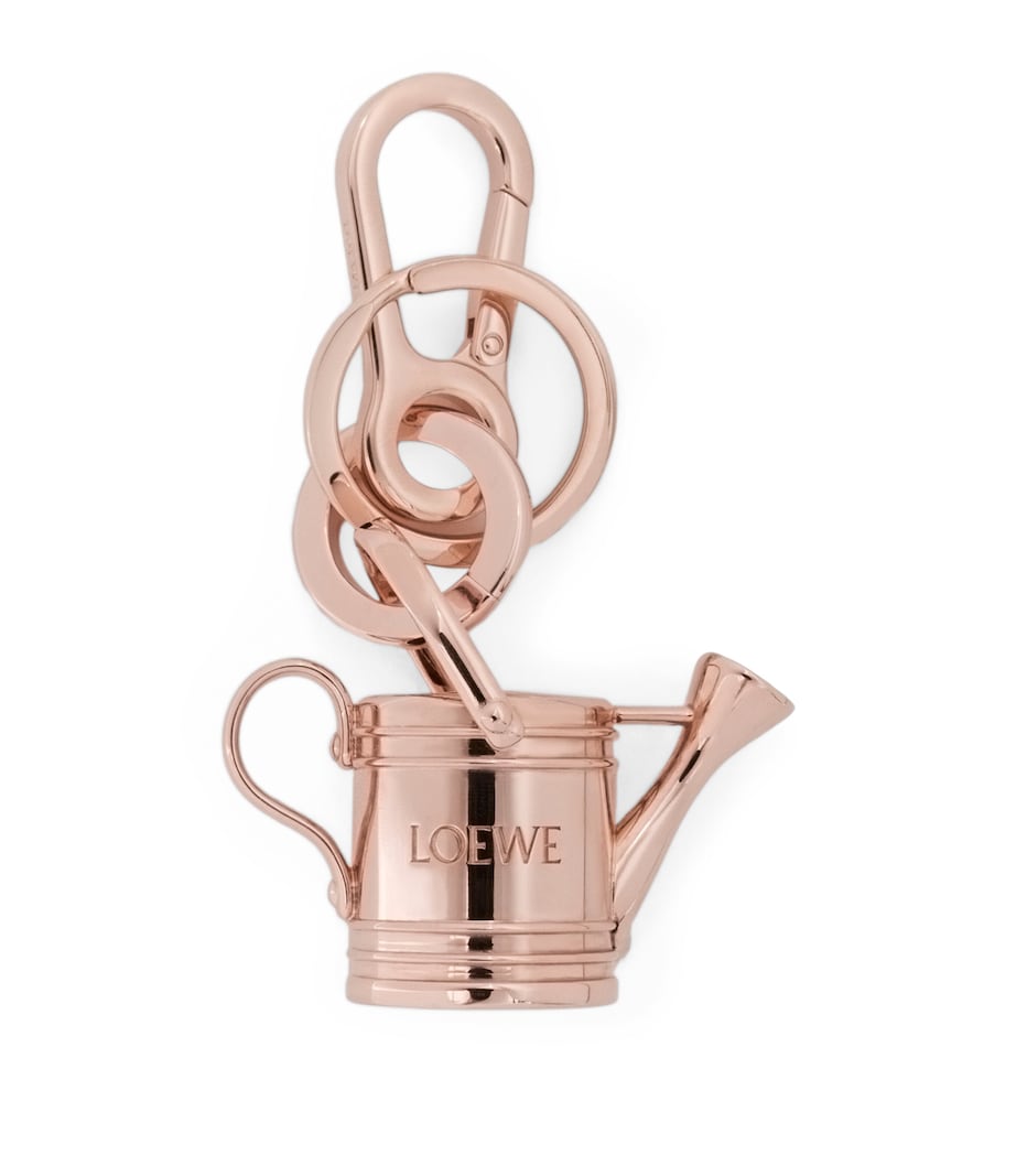 Watering Can Keyring PINK GOLD Image 1