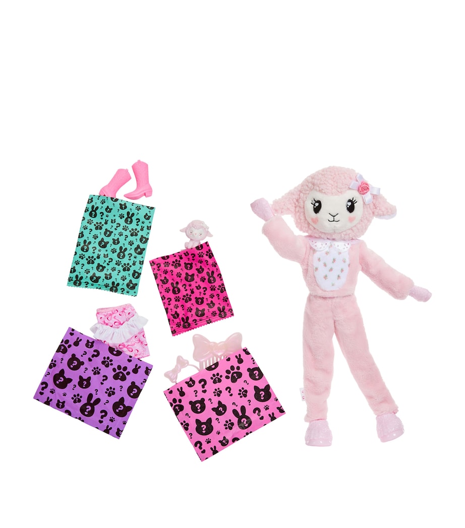 Barbie Barbie Cutie Reveal Pink Lamb Doll Image 5