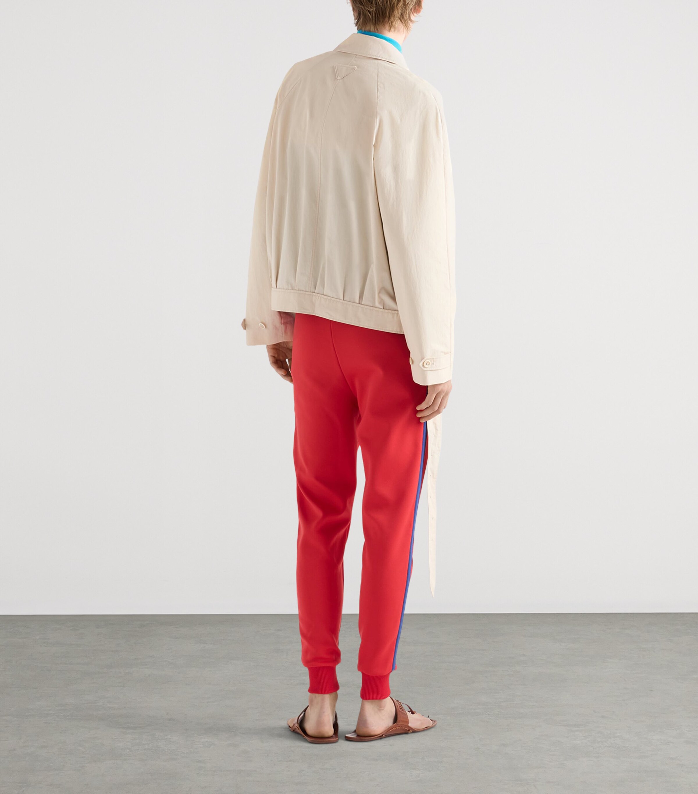 Cotton Belted Jacket F0K74 Image 5