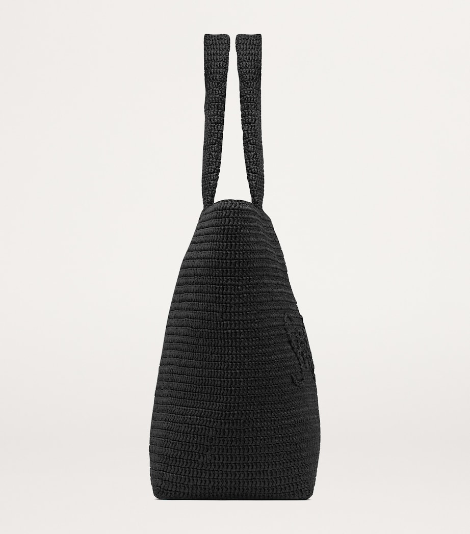 Raffia Logo Tote Bag 1000 Image 4