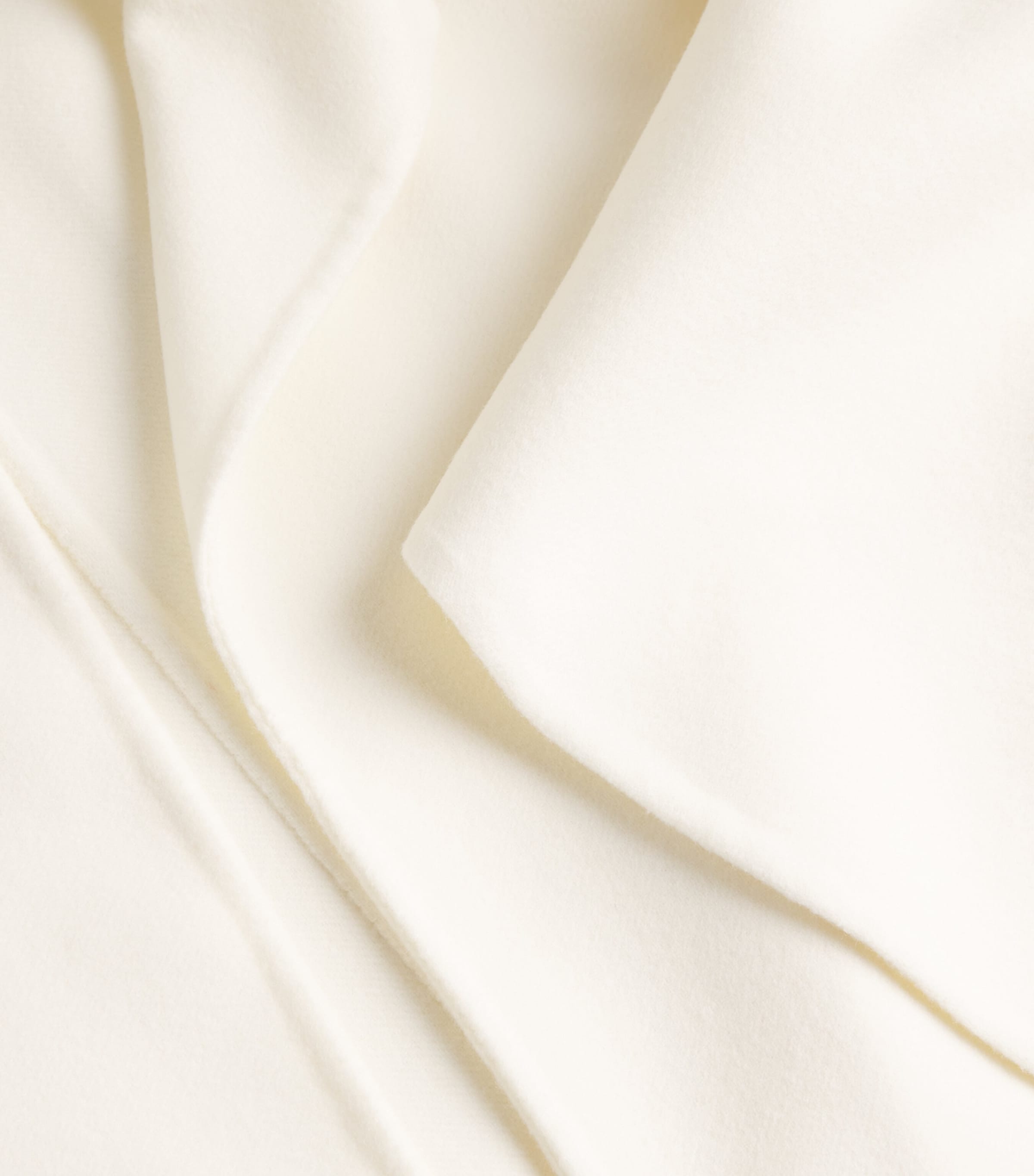 Wool-Cashmere Wrap Coat WHITE Image 5