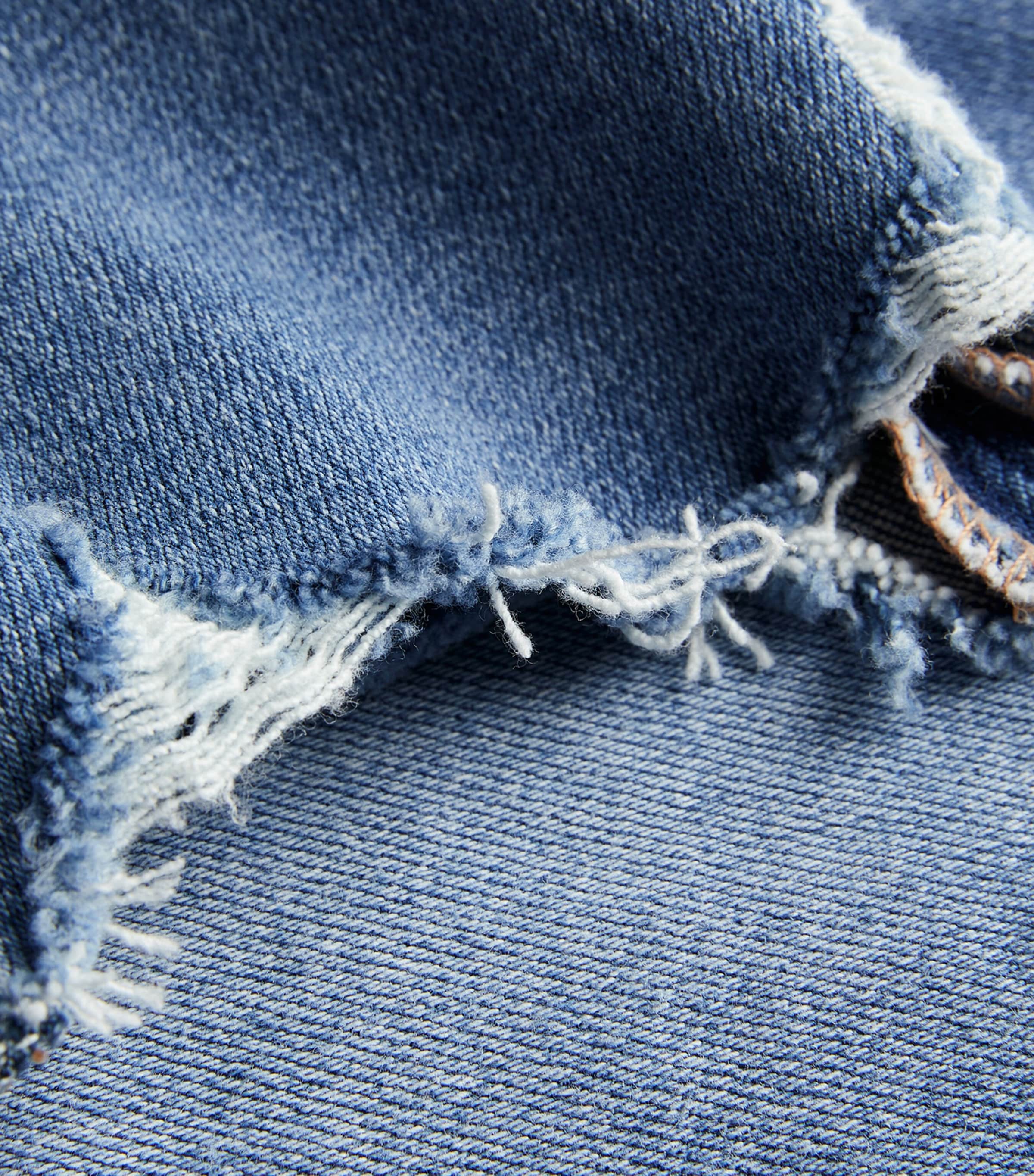 Cindy Raw Hem Straight Jeans MEL Image 5