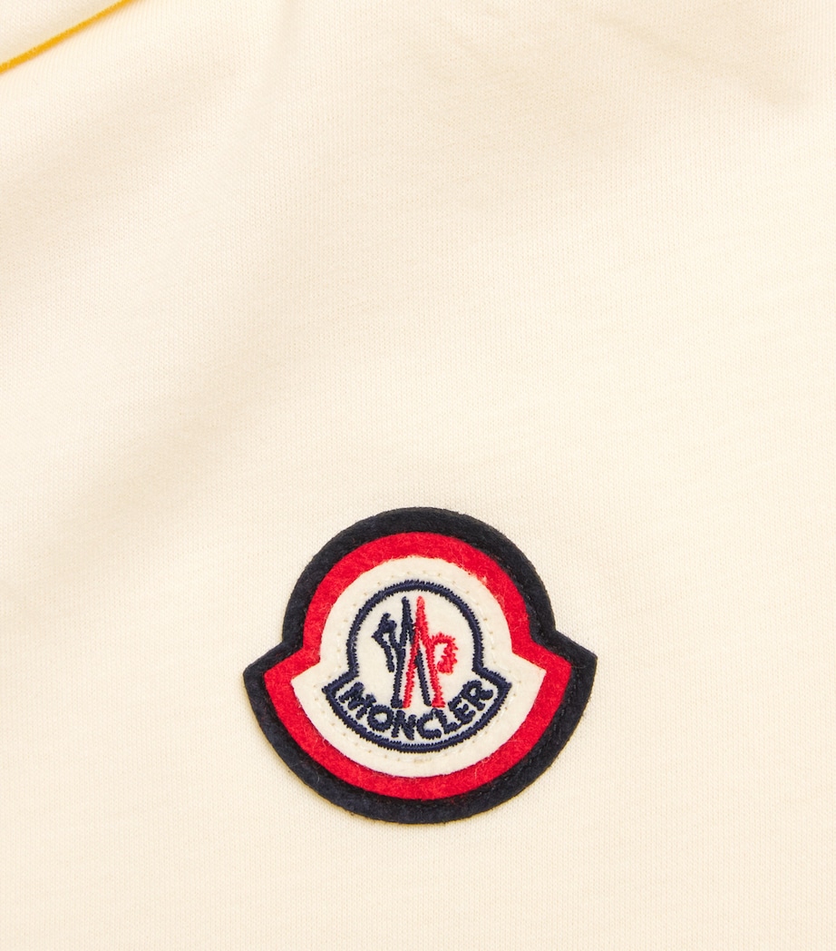 Moncler Mens Cotton Logo-Patch T-Shirt Image 6