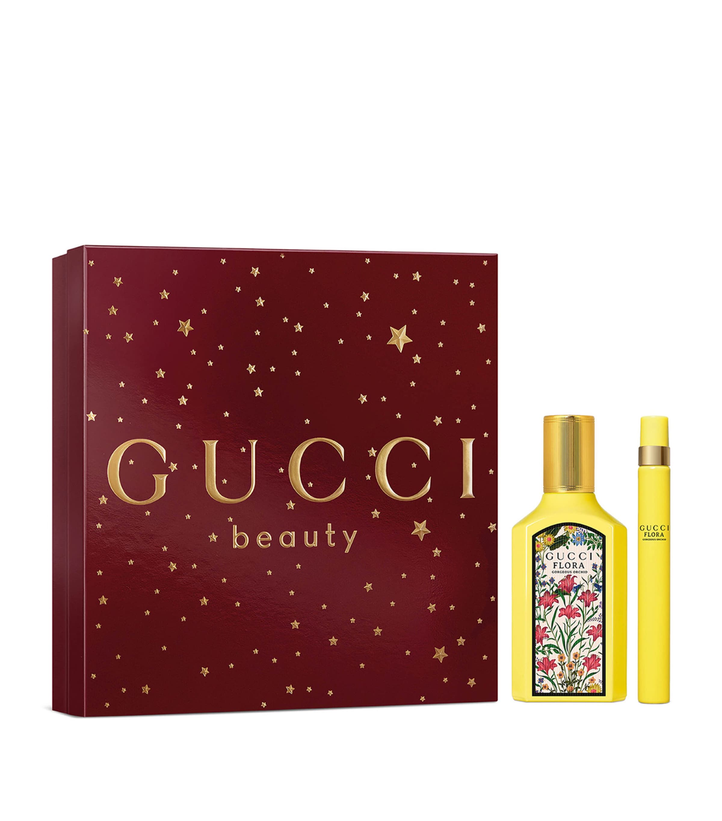 Gucci Flora Gorgeous Orchid Eau De Parfum Fragrance Gift Set In Yellow