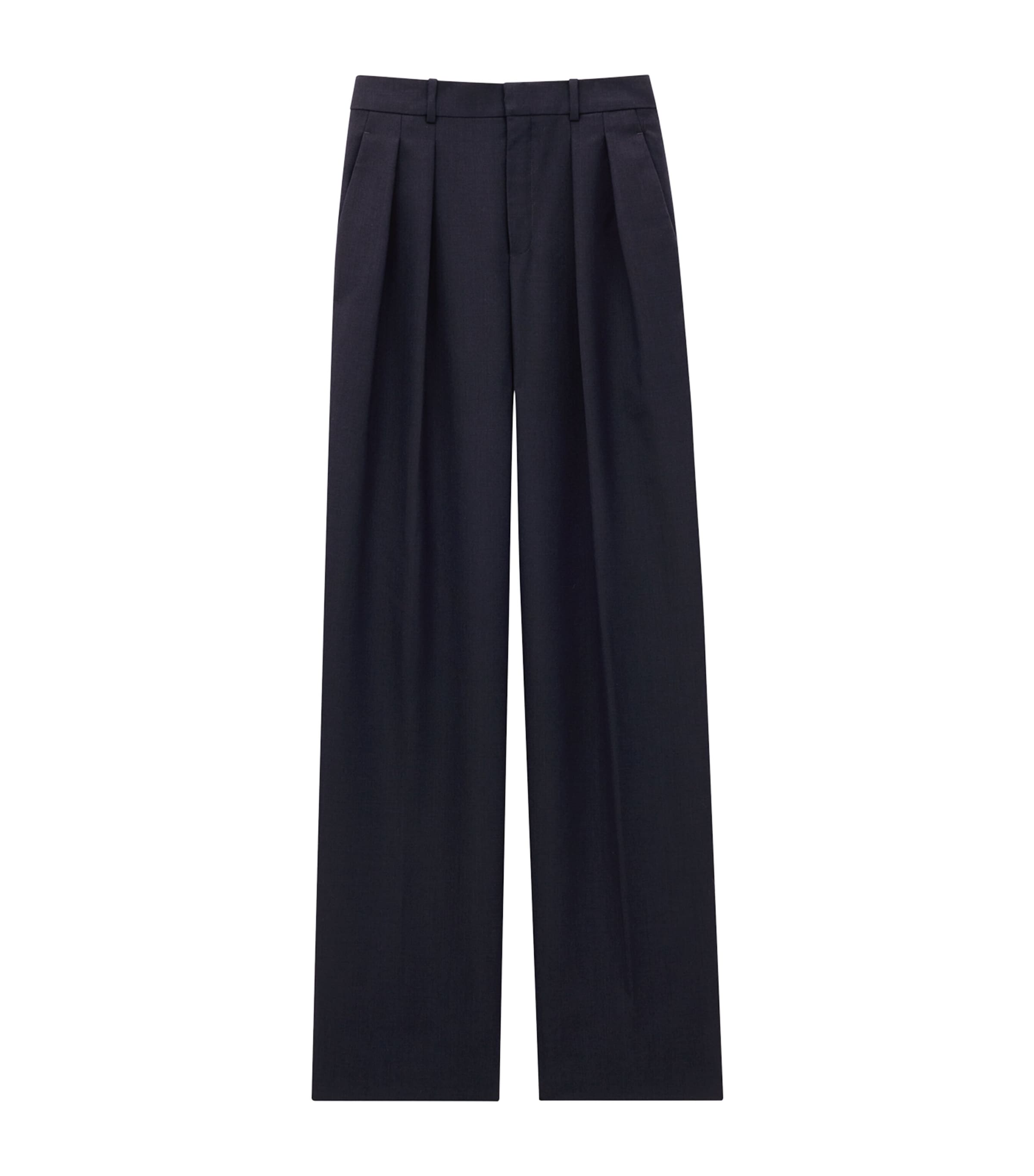 Saint Laurent Wool Chiné Trousers | Men Clothing | Trousers | Formal Trousers | Designers | Saint Laurent