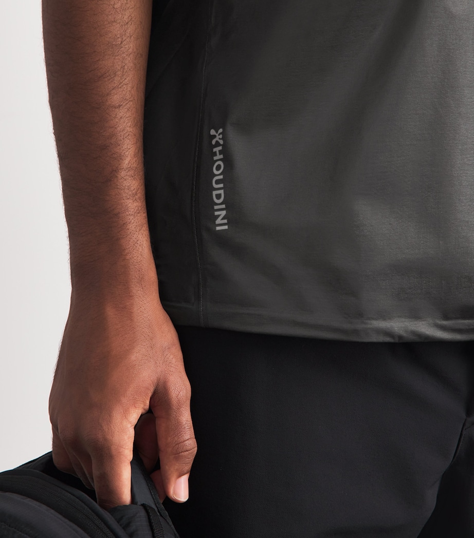 Houdini Mens The Orange Tee Jacket True Black Image 3