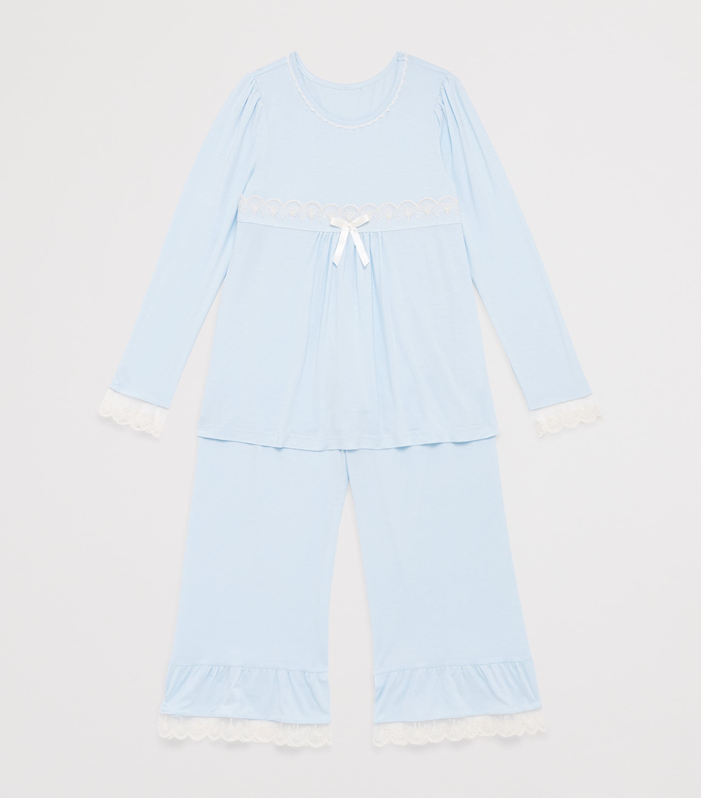 Amiki Leila Pyjama Set (2-14 Years) Baby Blue Image 3