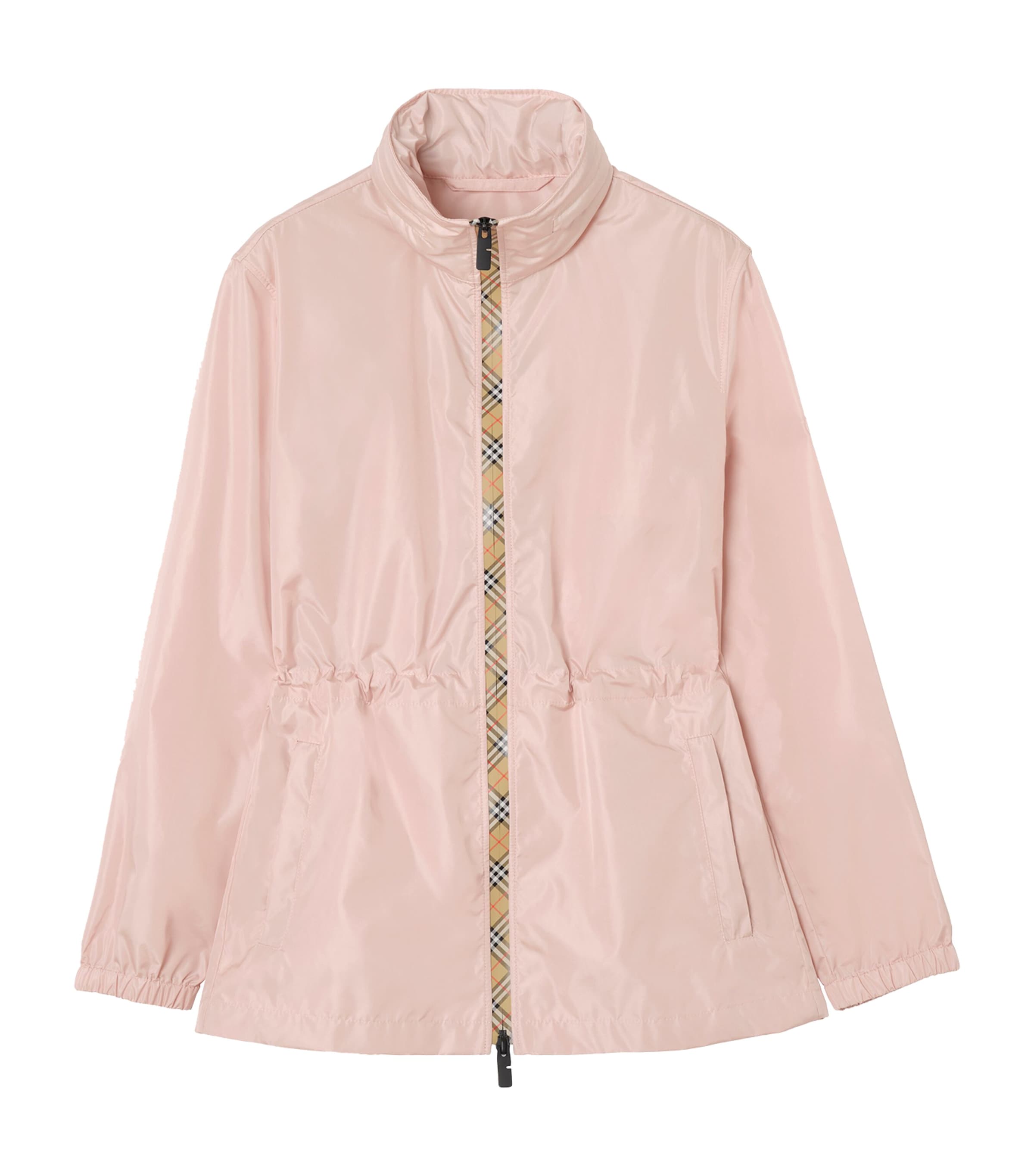 Check Relaxed Parka BOUQUET PINK Image 1