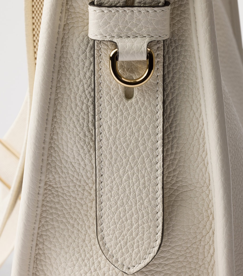 Medium Leather Shoulder Bag F02EU Image 6